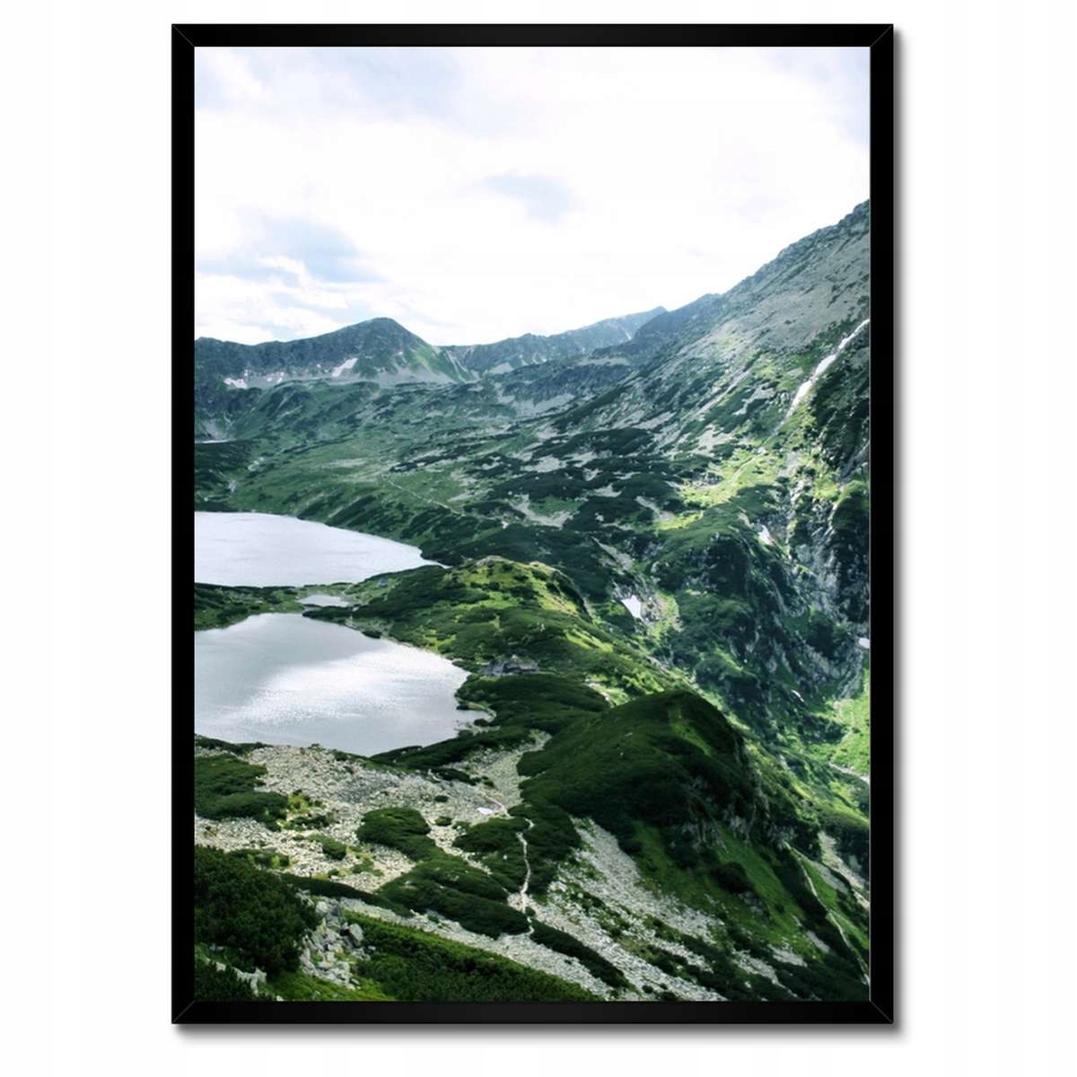 Plakáty v rámu 50x70 Tatry Dolina 5 rybníků