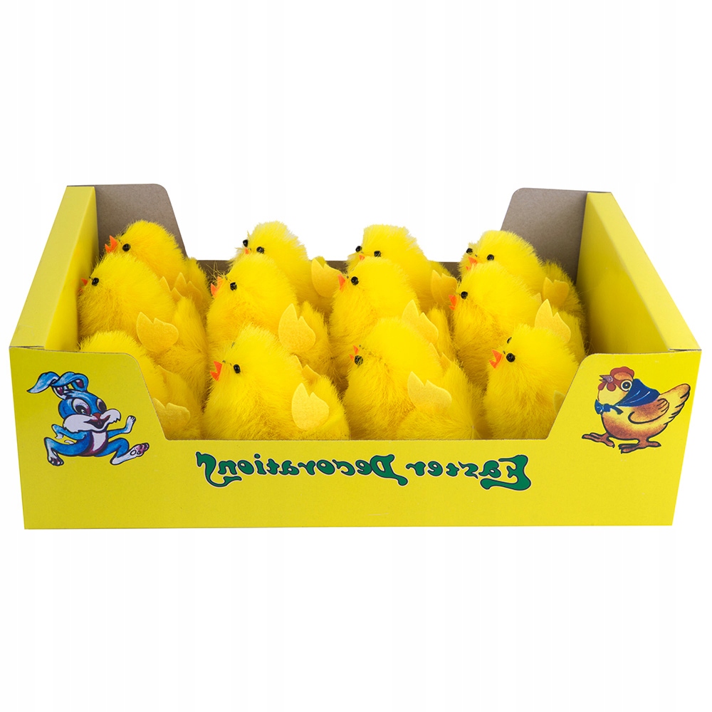 

Kurczaczki Wielkanocne Kurczak Żółty 8cm 12szt