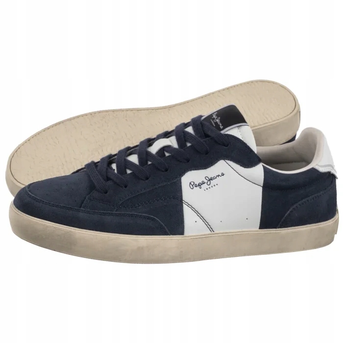 Pánské tenisky Pepe Jeans Lane Road Navy PMS300006 Tmavě modré