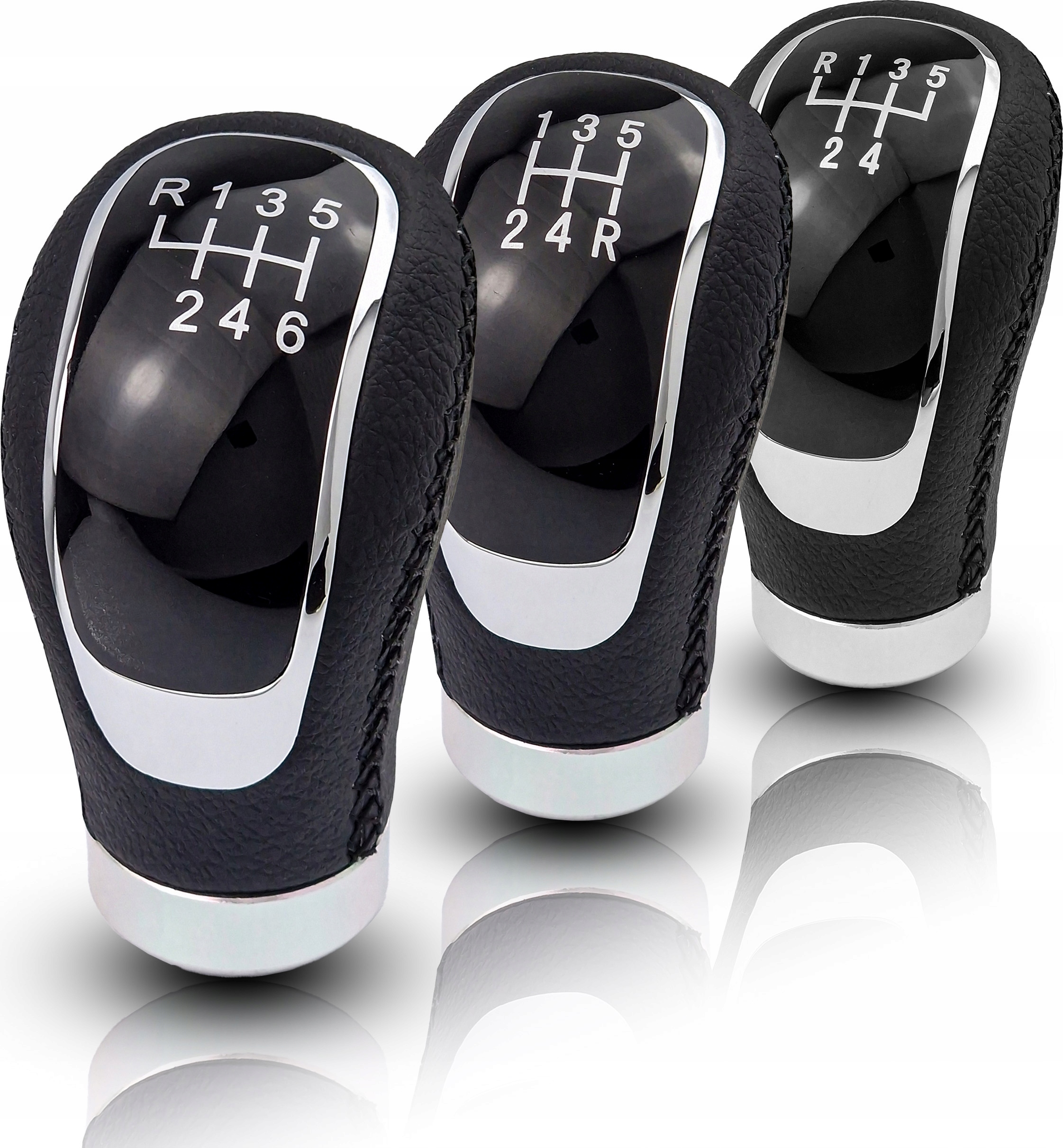 UNIWERSALNA GAŁKA DŹWIGNIA DO ZMIANY BIEGÓW SKÓRA