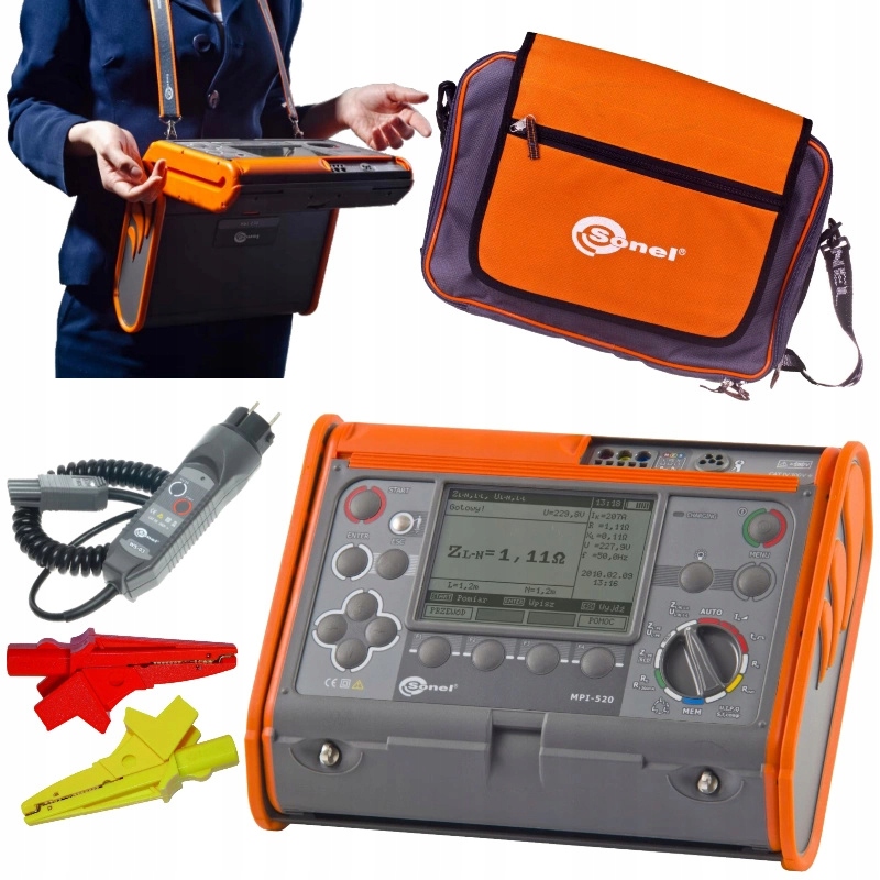 

Sonel MPI-520 Start Miernik Wielofunkcyjny Zestaw