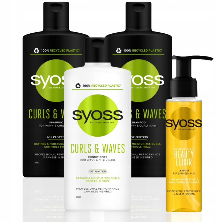 

Syoss Szampon Odżywka Elixir do Włosów Kręconych