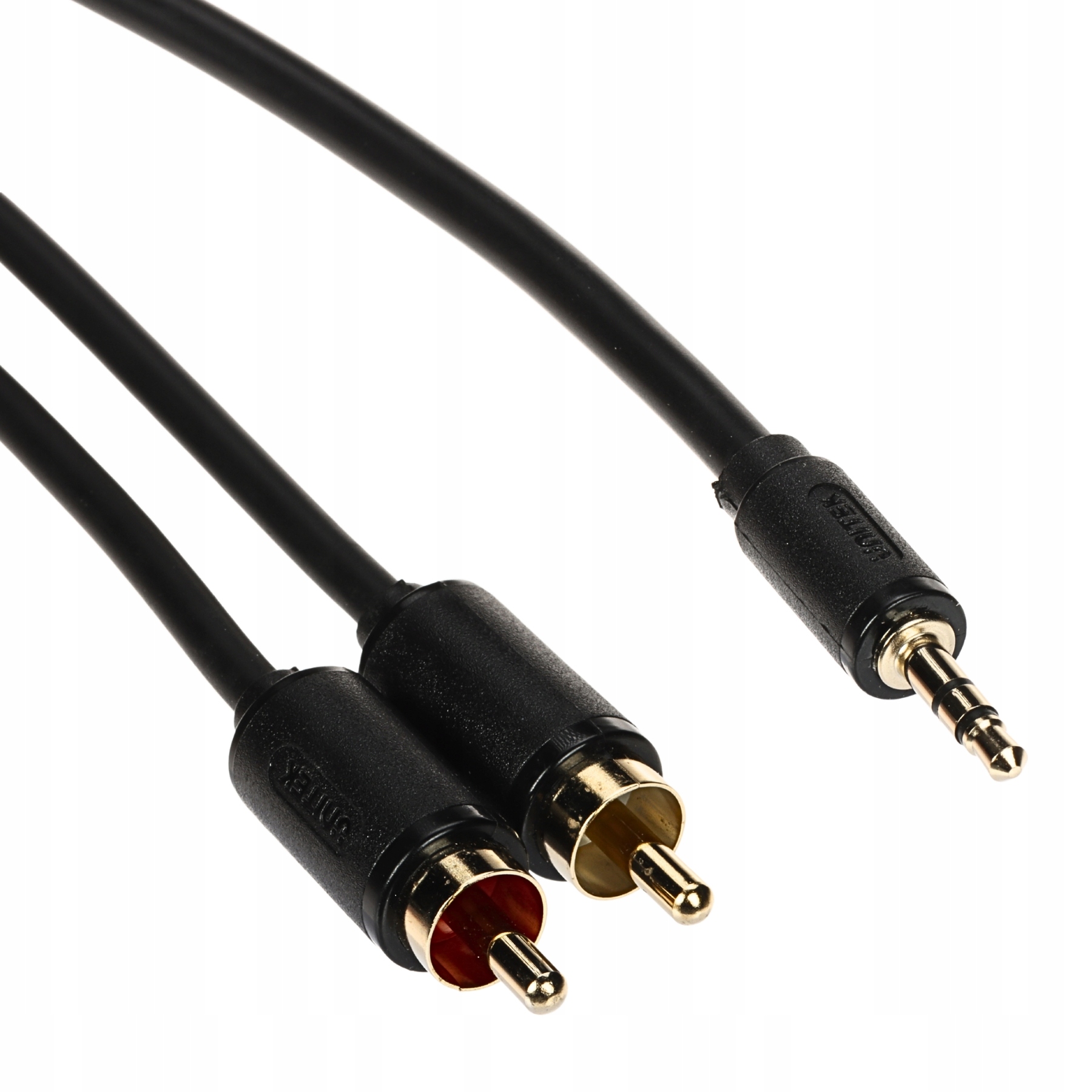 Kabel 2 x Rca Cinch Jack 3.5mm Stereo 30 m Przewód 30m Unitek