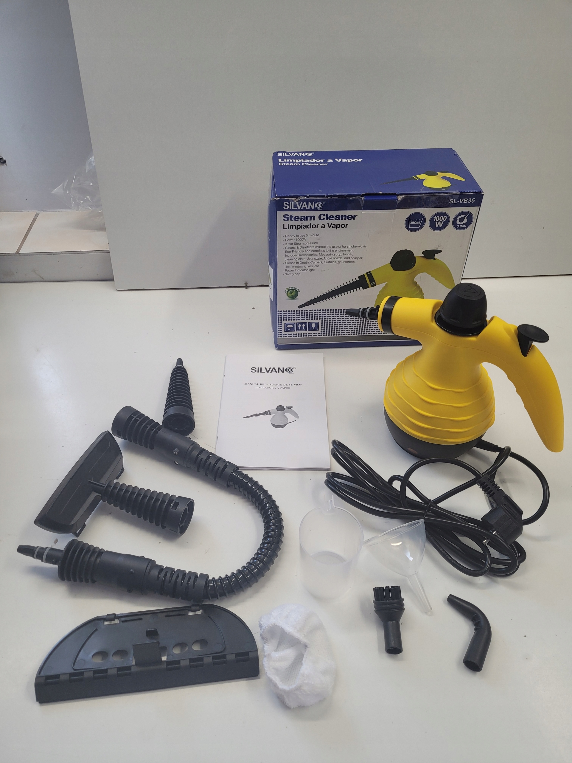 Parownica, myjka EV EFECTO 1050 W / 2500 l Seria ev facto