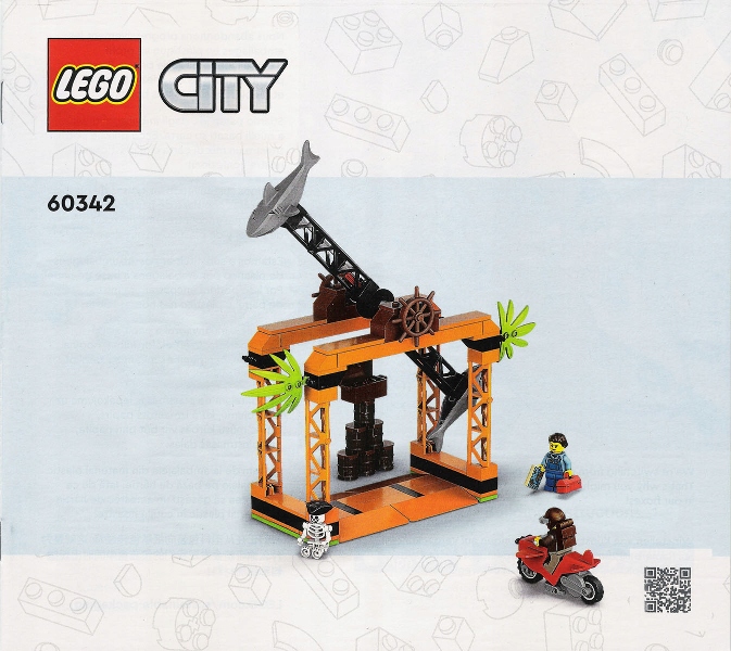 LEGO Instrukcja 60342 The Shark Attack Stunt Challenge