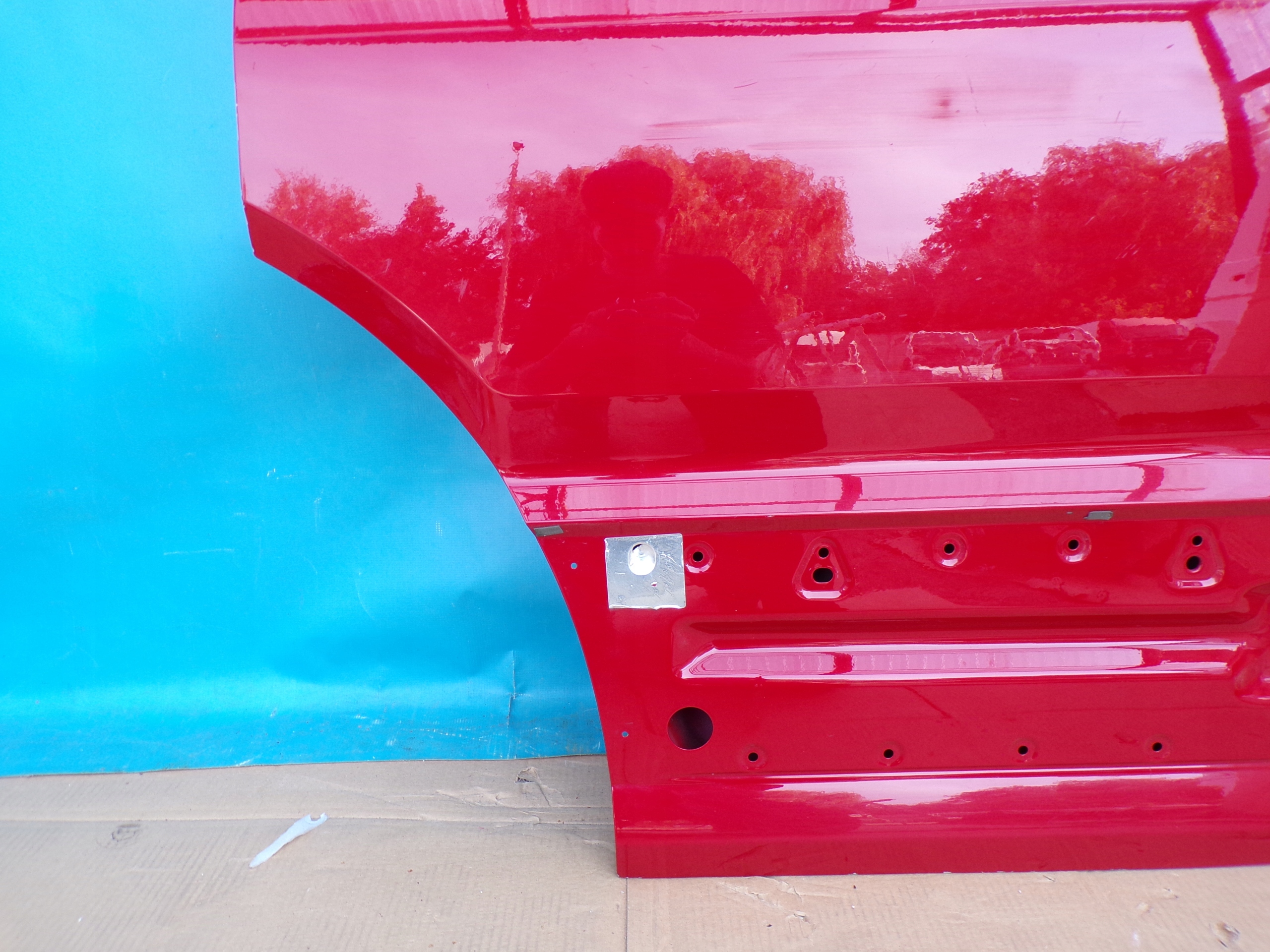 VW CRAFTER 2 MAN TGE 17- door front left red front left