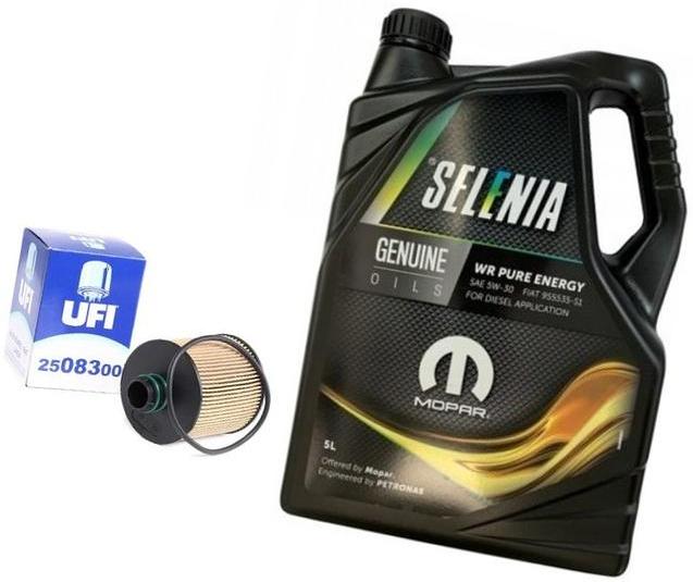 UFI FILTR+OLEJ 5L ALFA ROMEO MITO 1.6 JTDM