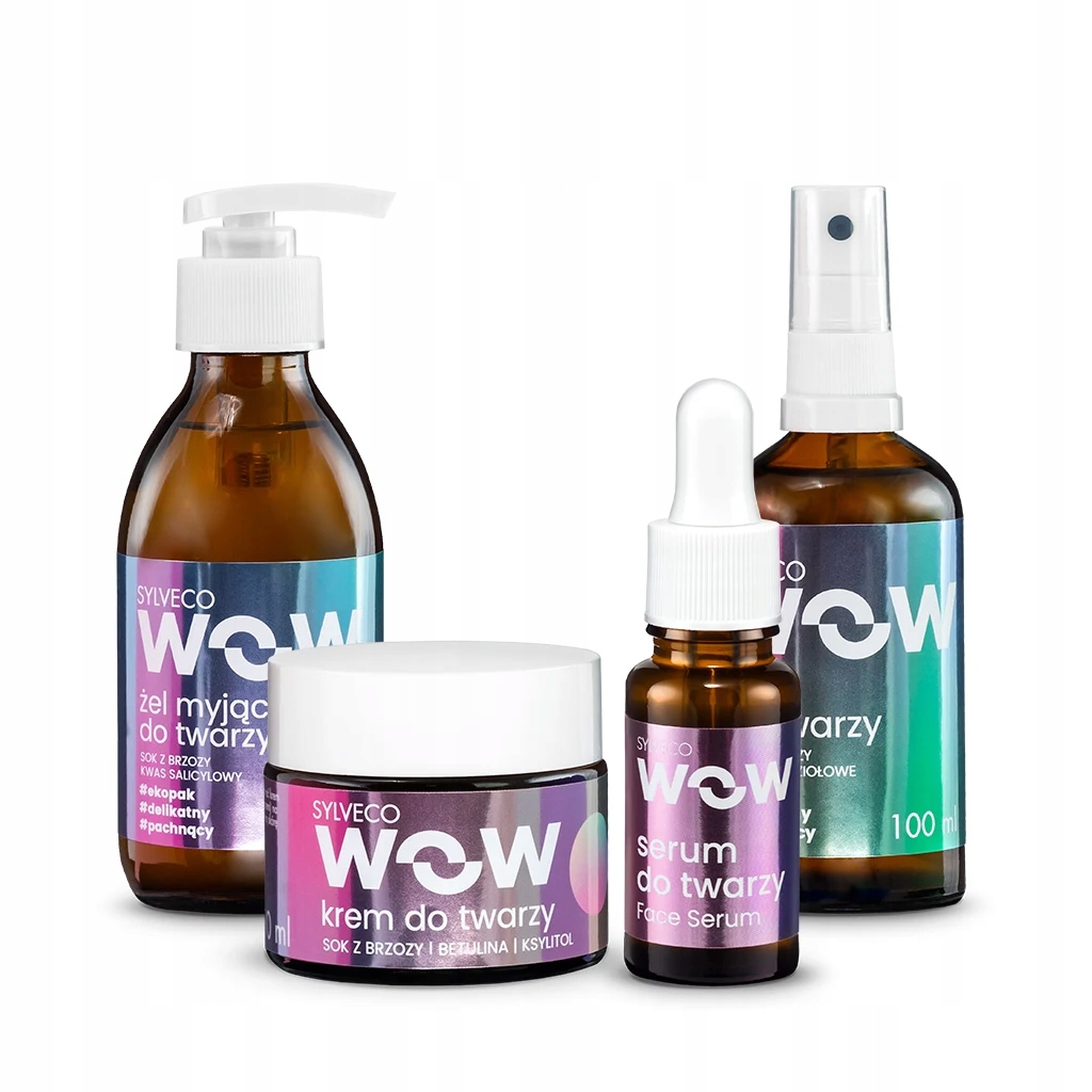 Sylveco Wow Zestaw Kompleksowej pielęgnacji twarzy dla nastolatków
