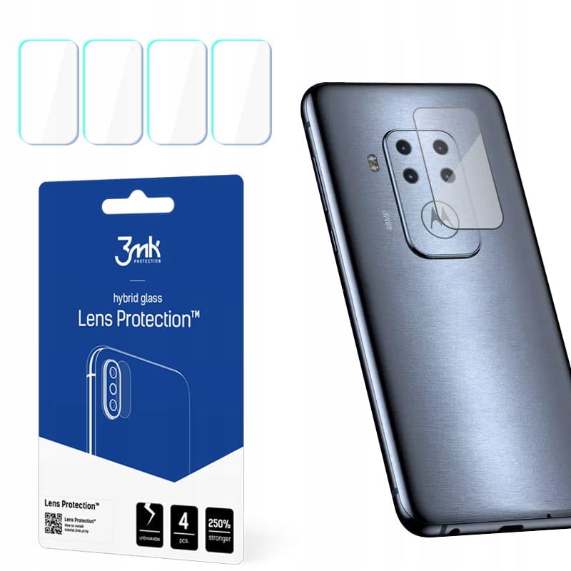 

Motorola One Pro ( 4 sztuki) 3mk Szkło na Obiektyw