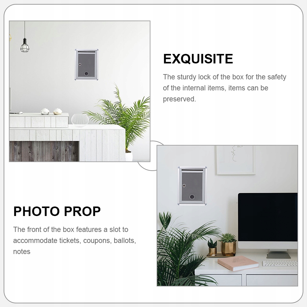 POJEMNIK NA LISTY METALOWY Marka bez marki