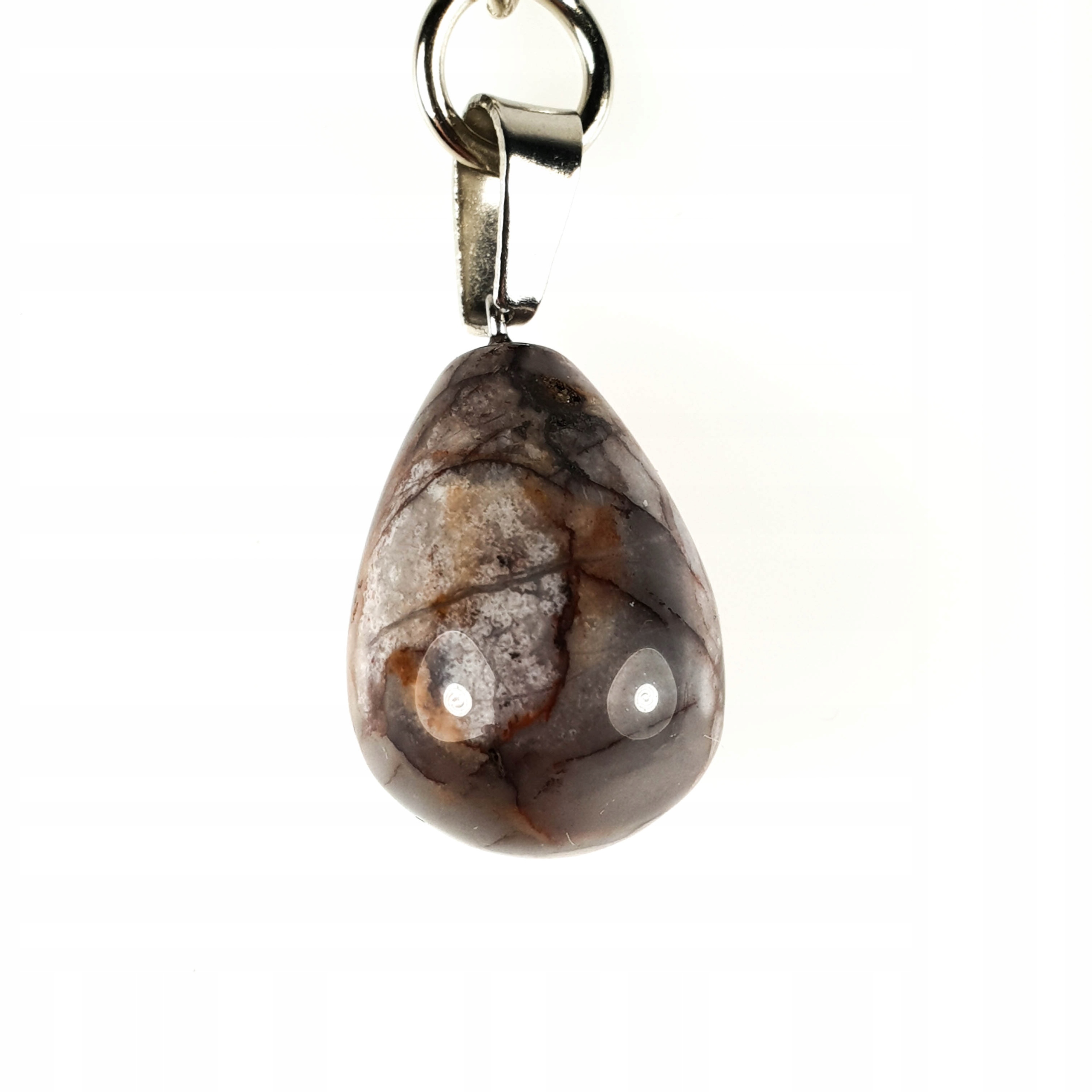 

Agat Larimar Crazy Kropla Brelok Kamień Naturalny