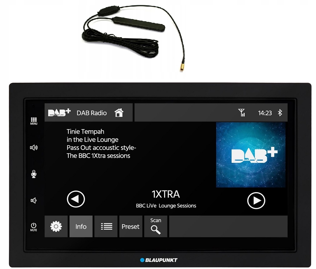 Blaupunkt Rotterdam 600 Autorádio Android Auto CarPlay anténa Dab