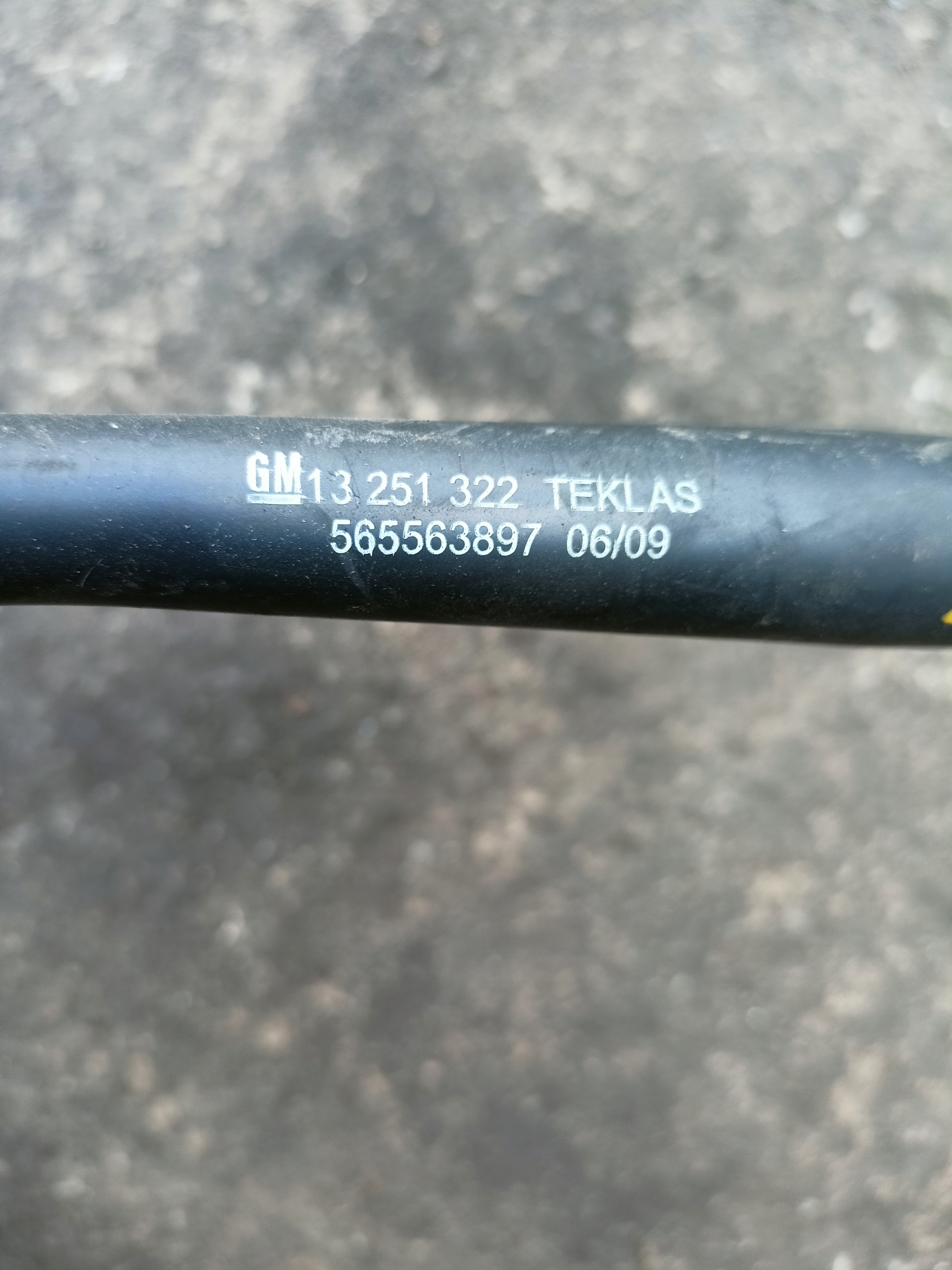 prijenos crijevo vode OPEL INSIGNIA A 2.0 13251322