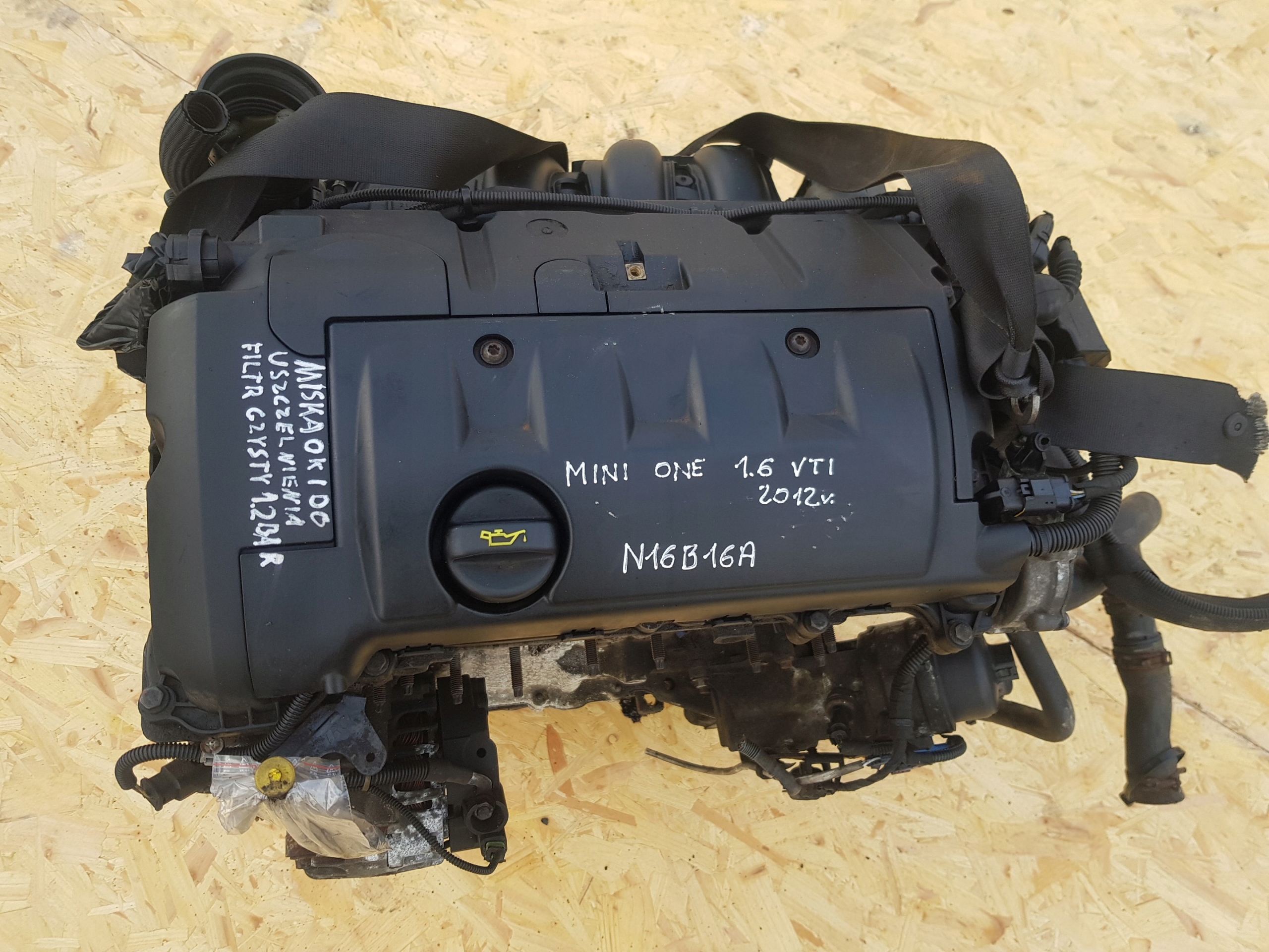 MINI COOPER ONE R55 R56 R60 1.6 VTI 2012 N16B16A engine complete KPL