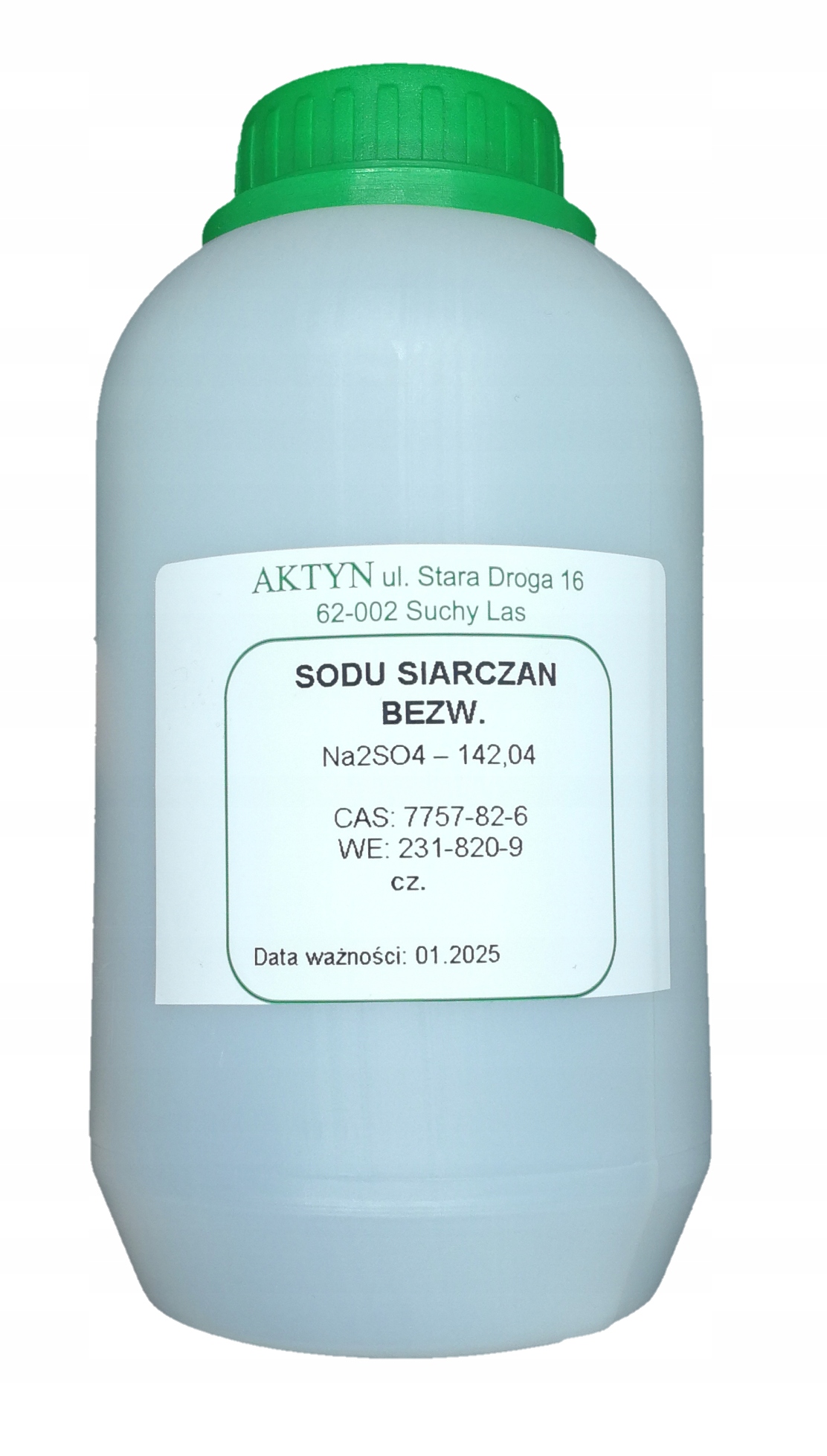 

Siarczan Sodu Bezwodny cz. 1kg.