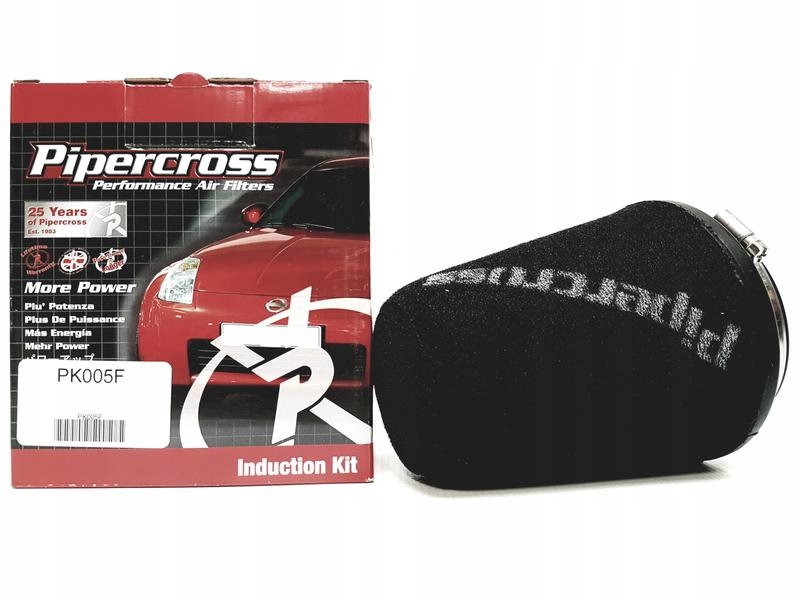 TUPK005F - PIPERCROSS КОНІЧНИЙ ФІЛЬТР УНІВЕРСАЛЬНИЙ ВХІД 80 ММ