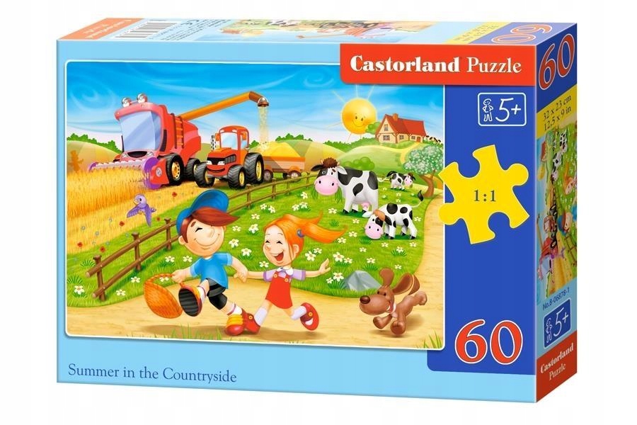 

Puzzle 60 Lato Na Wsi Castor