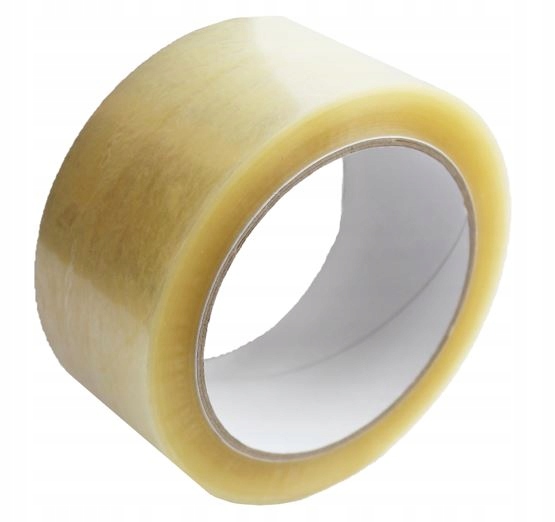 TAŚMA PAKOWA KAUCZUKOWA 48/100 HOT MELT transp.