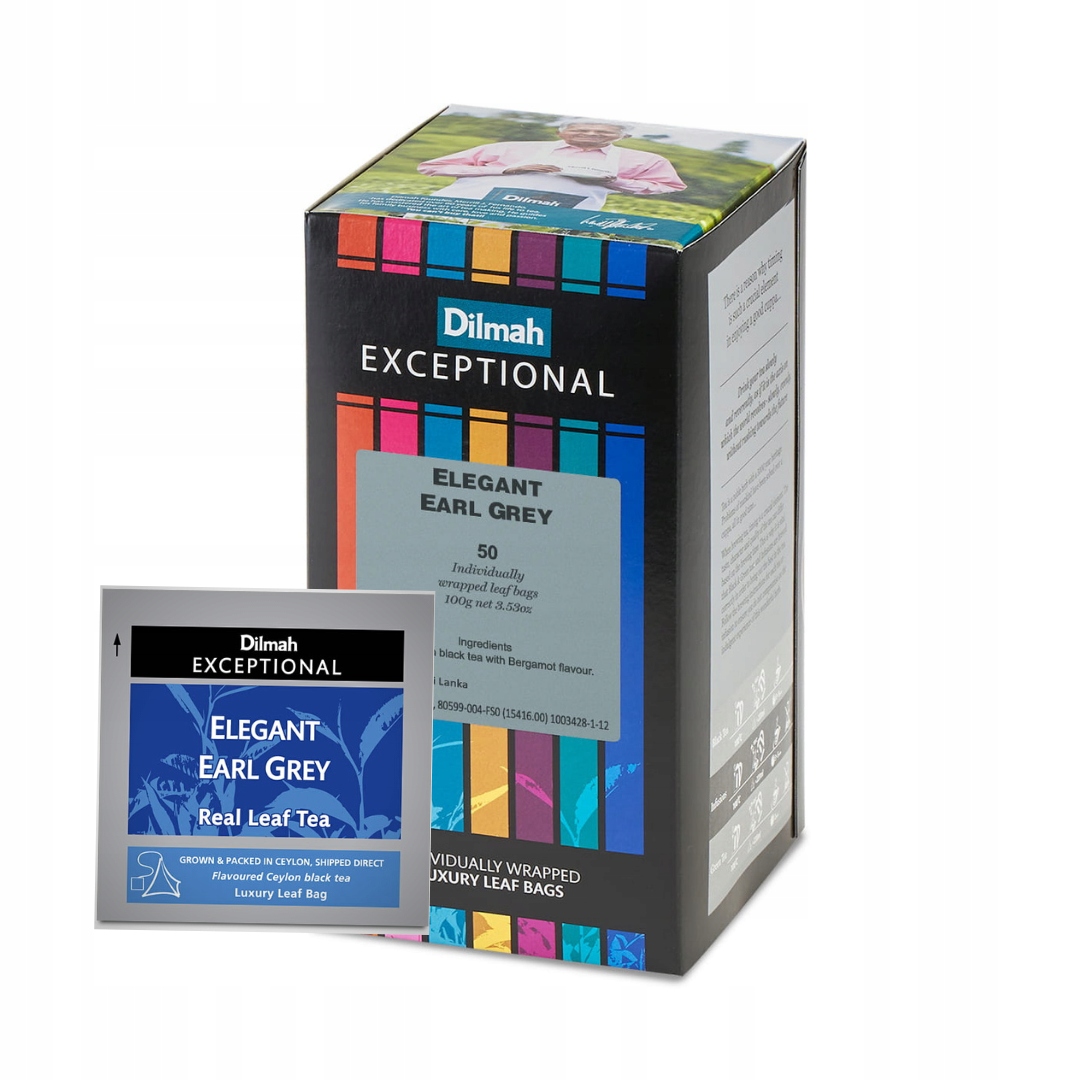 Dilmah Elegant Earl Grey w kopertach 50 sztuk