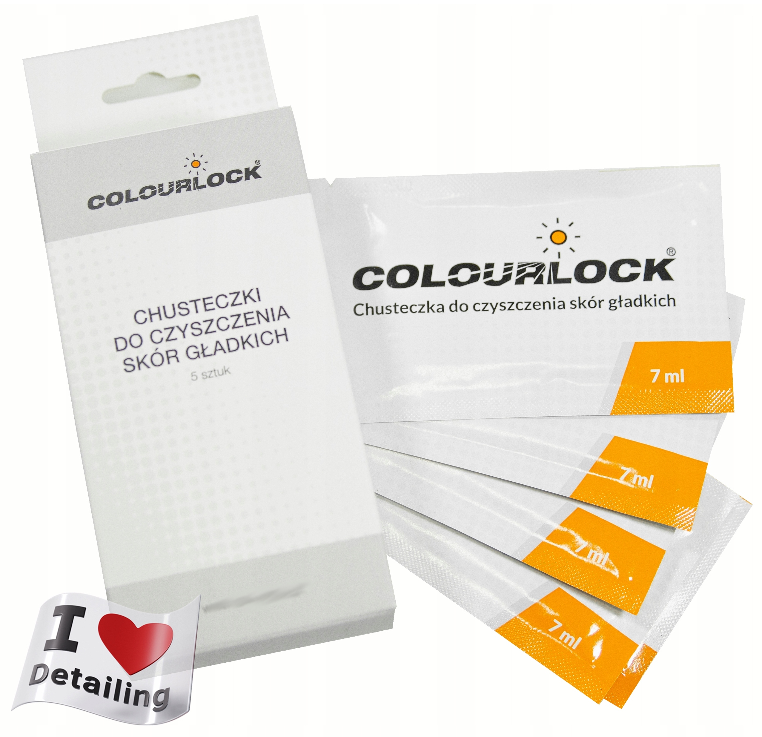 

Colourlock Zestaw Chusteczek do Czyszczenia Skóry