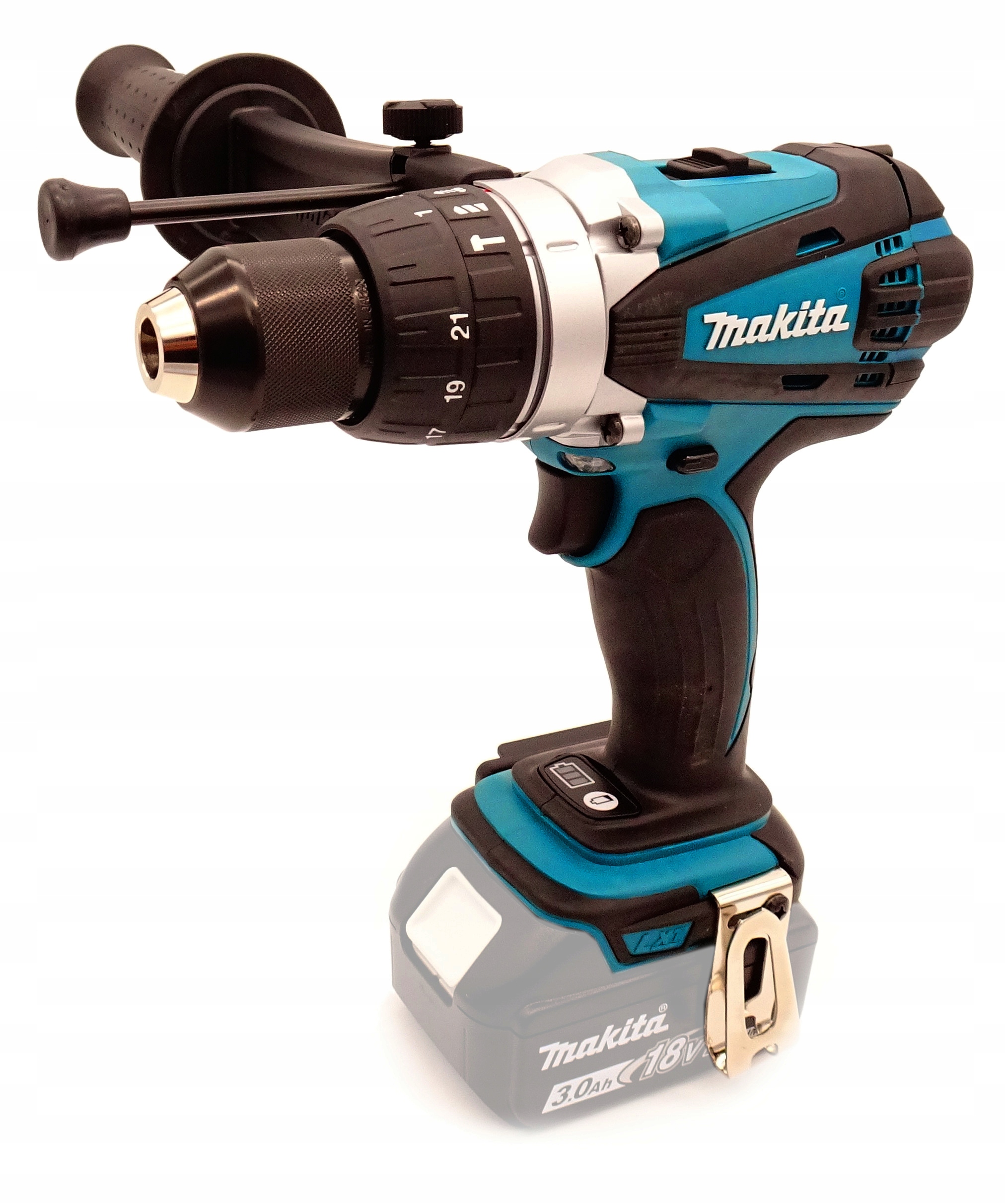 Wiertarko-wkrętarka udarowa Makita DHP458Z 18V Li-Ion Body Lxt