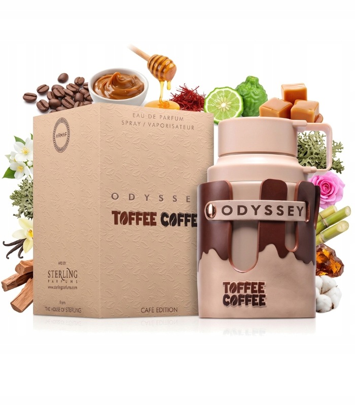 Armaf Odyssey Toffee Coffee Parfém Unisex Káva Toffee Vanilka