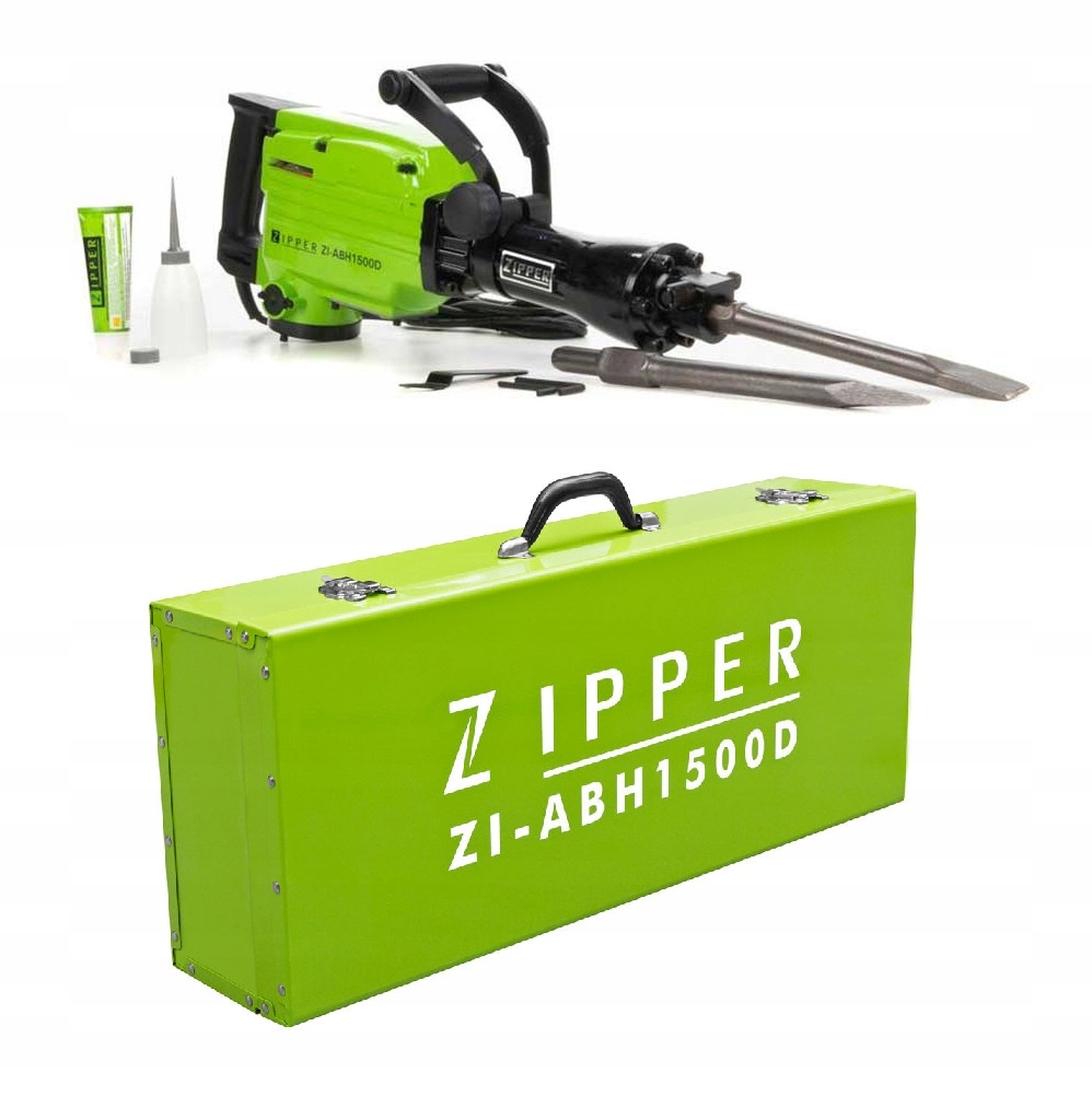 

Młot Udarowy Wyburzeniowy 1500W Zipper 45J Kucia