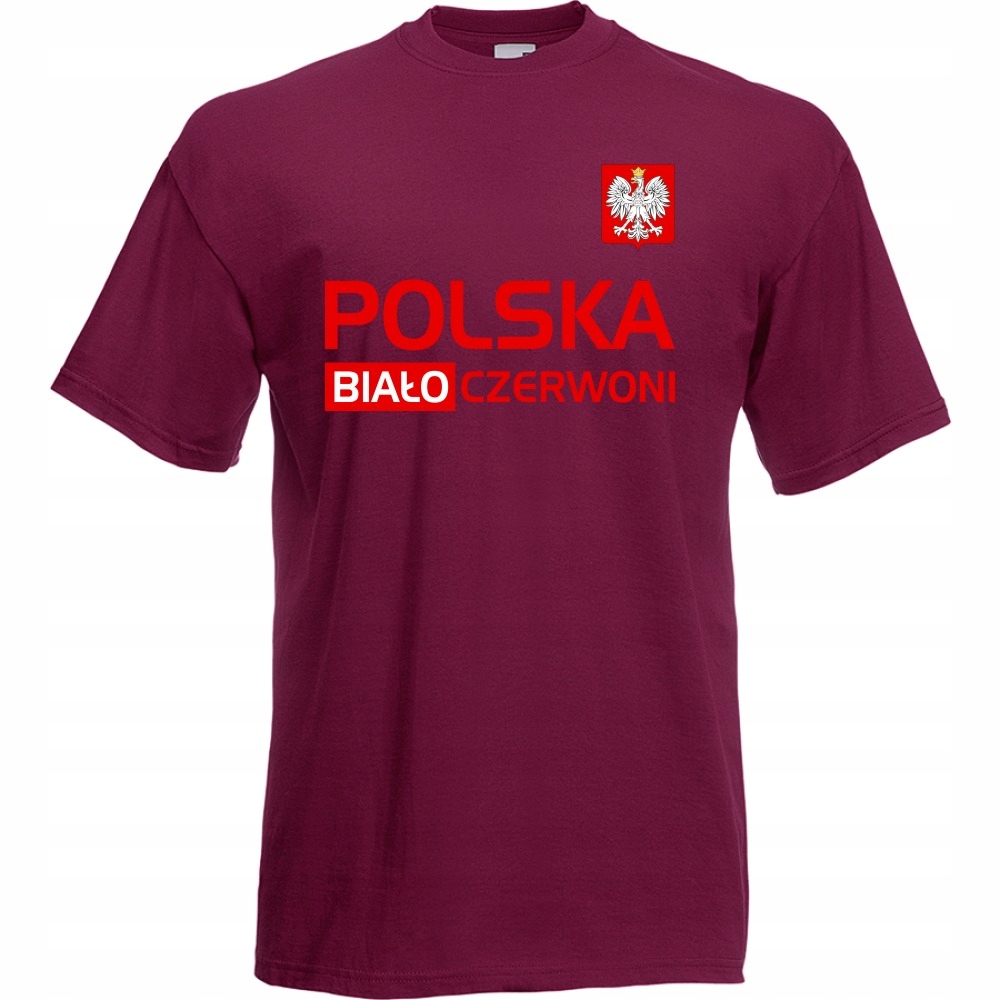 

Koszulka kibica Polska reprezentacja XXL burgund