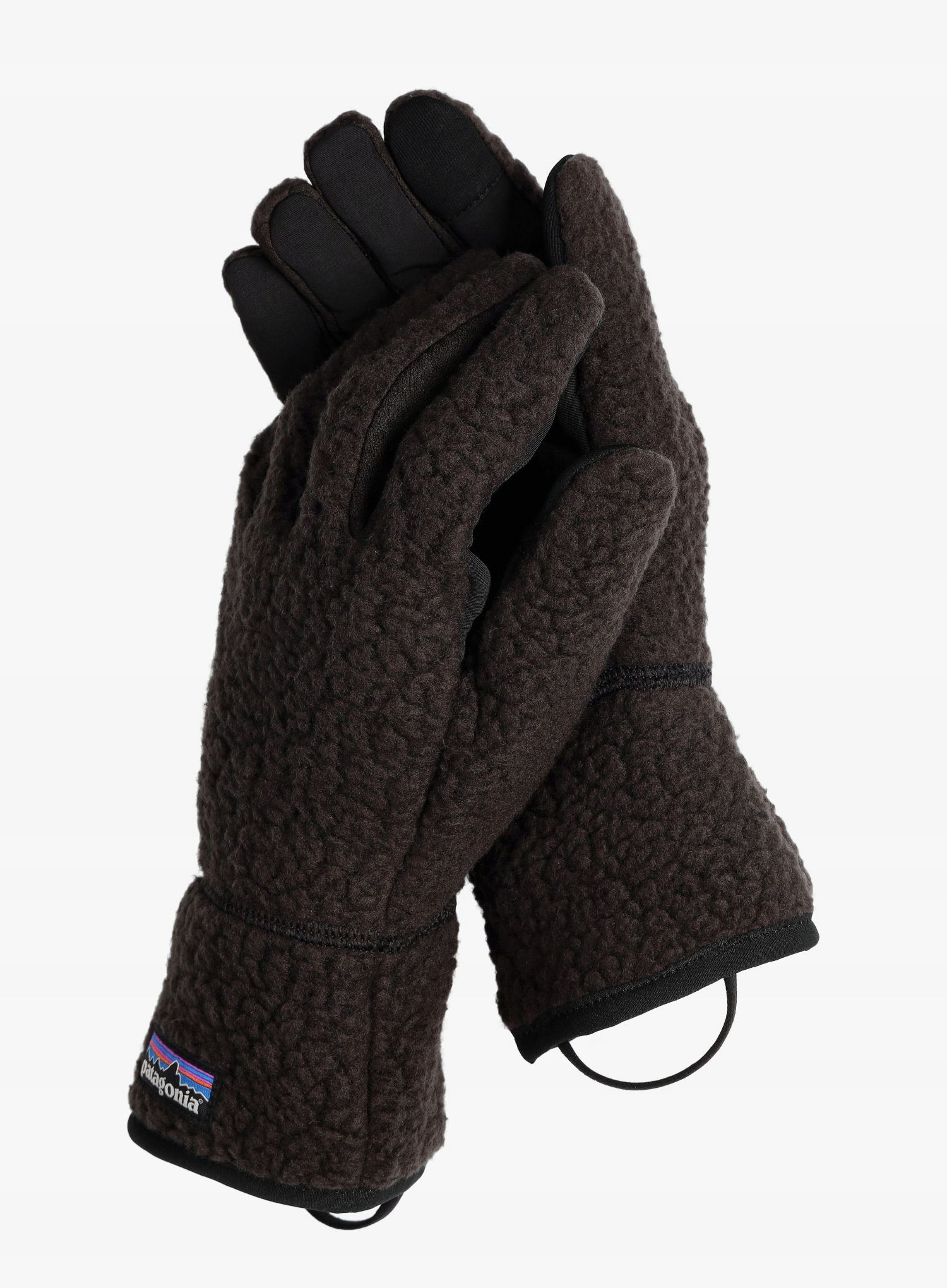 Fleecové rukavice Patagonia Retro Pile Gloves černá M