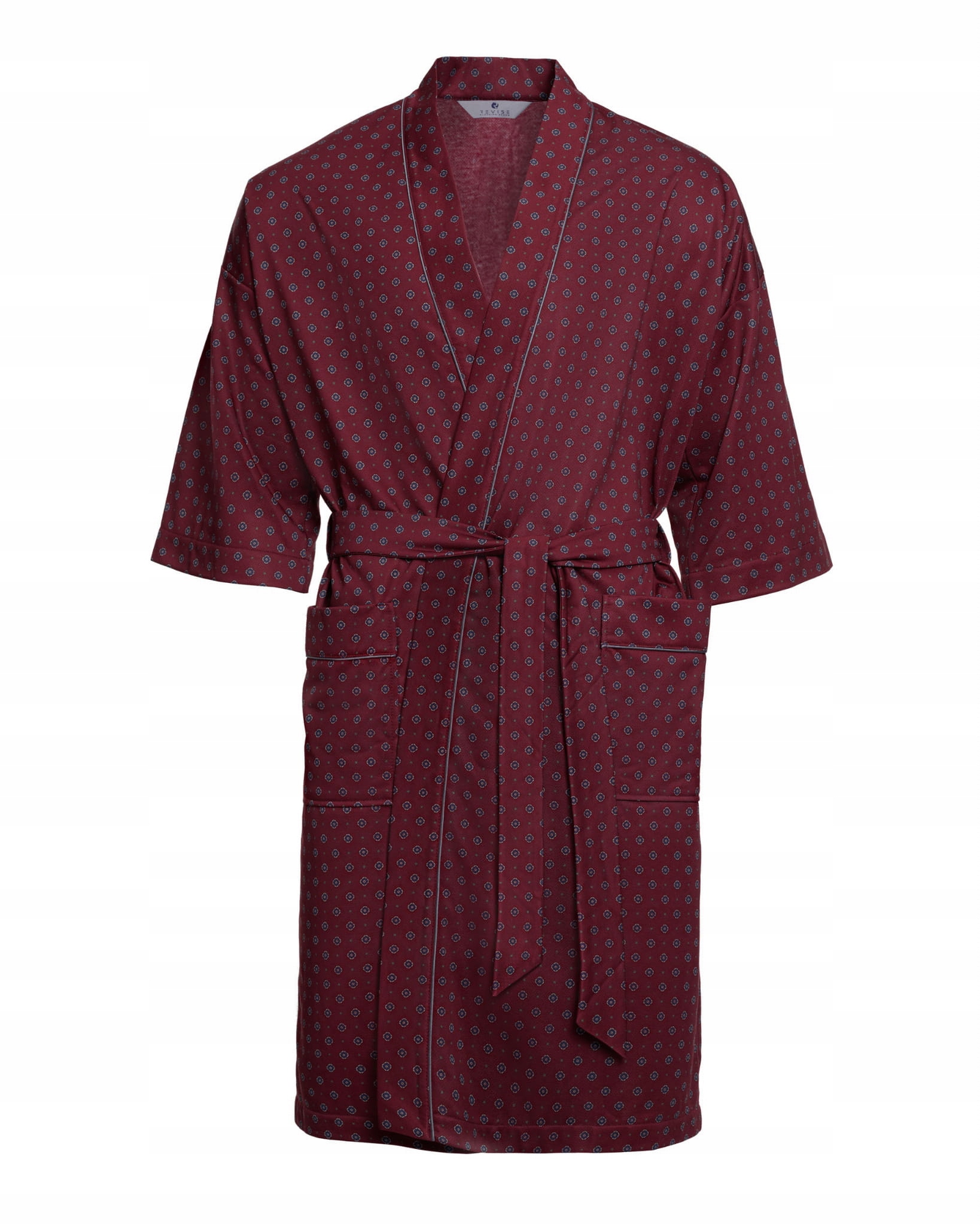Kimono tenký župan Revise RE-515 Bordový 601 3XL/4XL