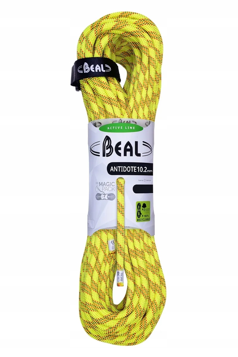 Lezecké lano Beal Antidote 10,2 mm 60 m žluté