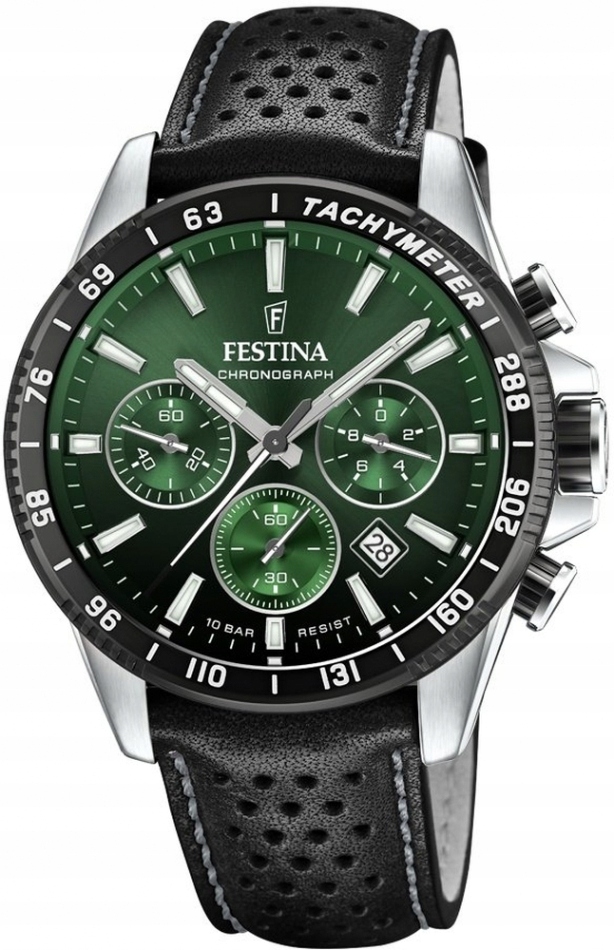 Festina 20561/5 zelené sportovní pánské hodinky