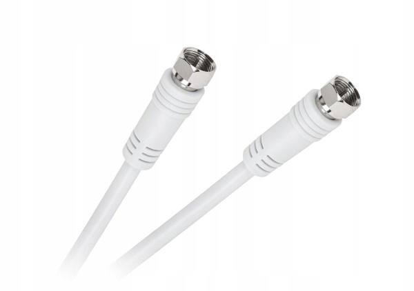 Kabel przewód 10m antenowy satelitarny koncentryczny z końcówkami F Tv/sat