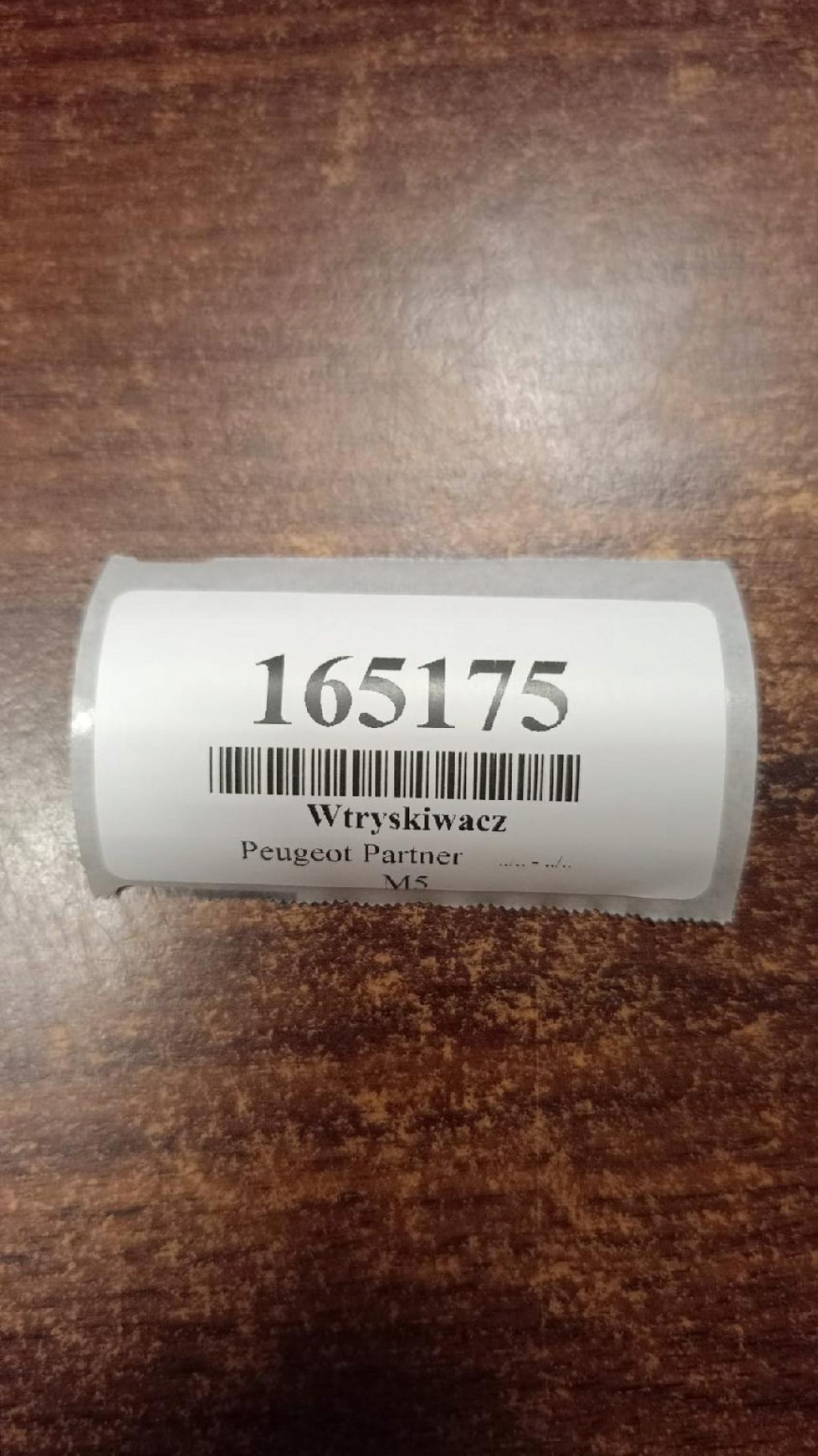 PEUGEOT PARTNER 2.0 HDI injector 9652173780