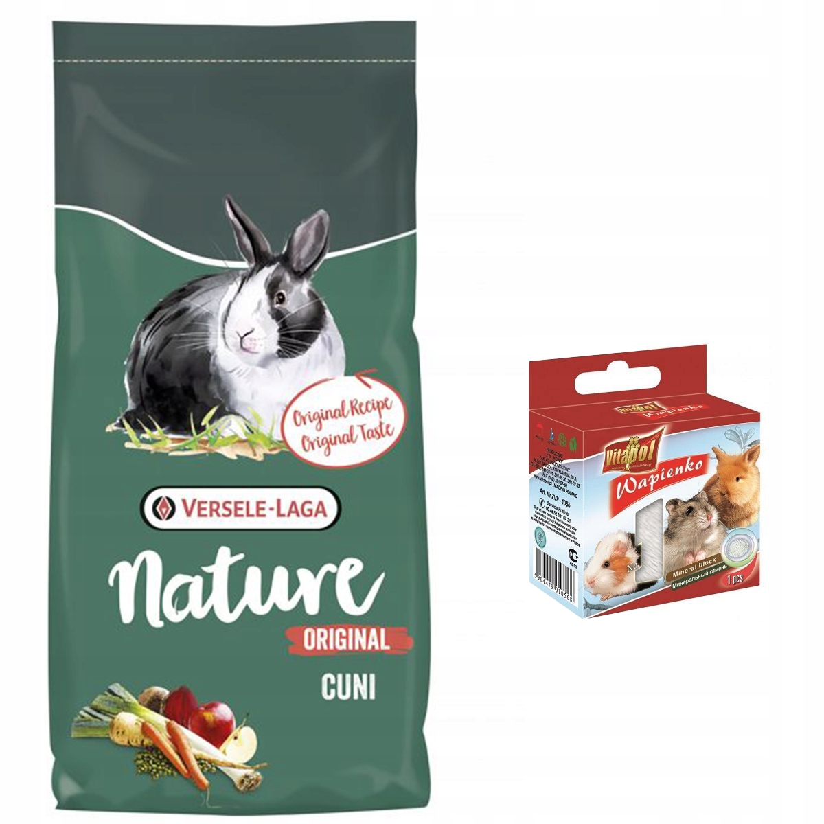 Levně Krmivo pro králíky chutné Versele-Laga Cuni Nature 9 kg králík dárek
