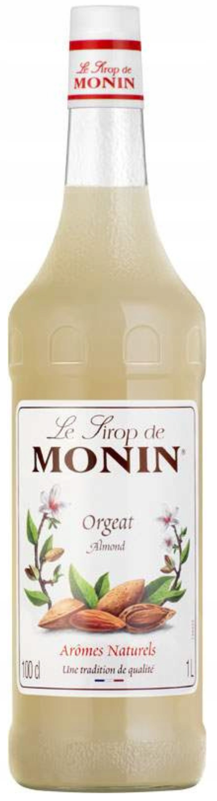 Levně Monin Sirup orgeat/mandle Sklo 1l