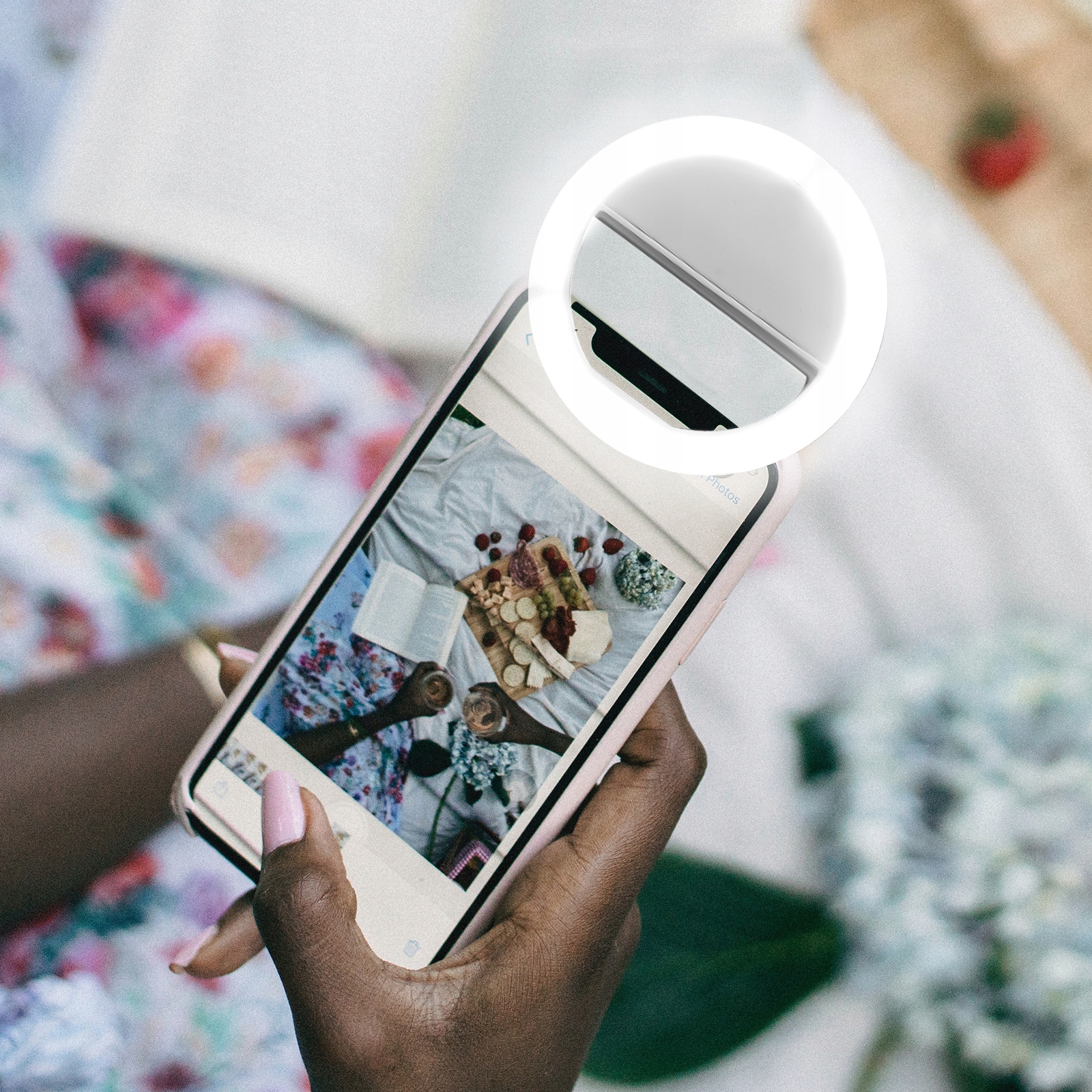 KLIPSONOWY LEKKI TELEFONU LED SELFIE ŚWIATŁO Kod producenta 17470586