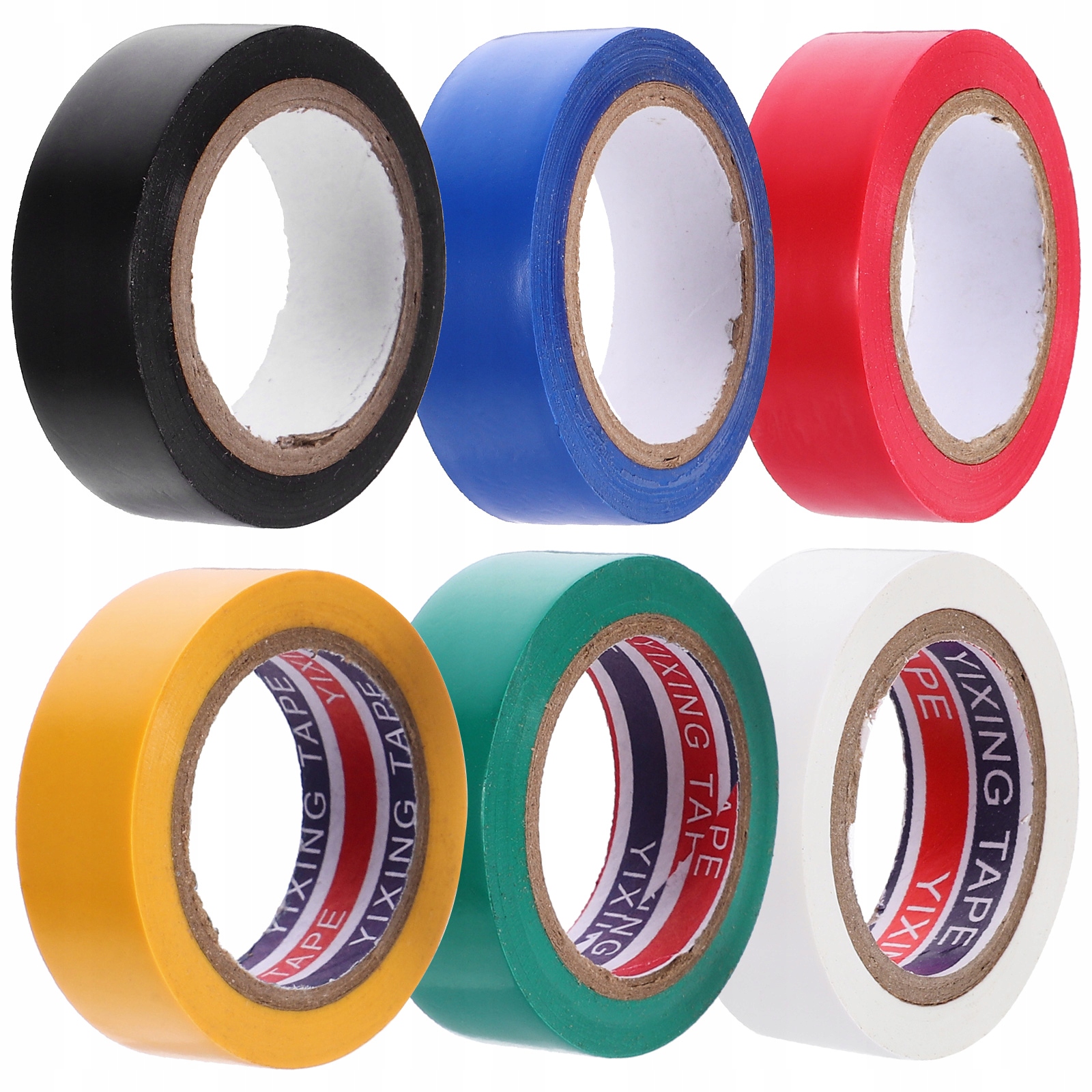 TAŚMA ELEKTRYCZNA PRZEMYSŁOWA IZOLACYJNA DO KANAŁÓW WODOODPORNA 6 ROLEK Szerokość produktu 1.8 cm