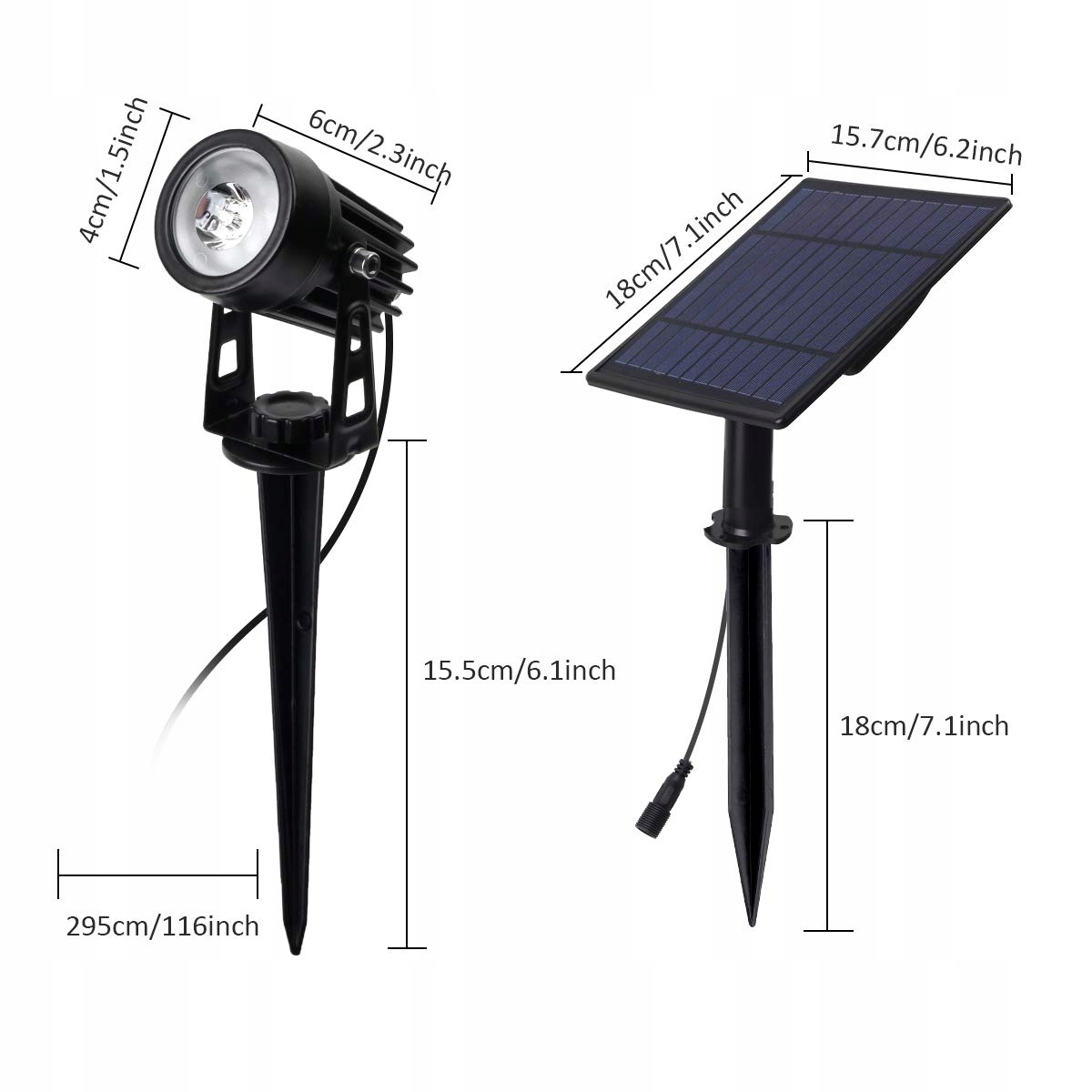 T-Sun Reflektory Lampy Solarne Ogrodowe Wbijane 4 — miniatura 4