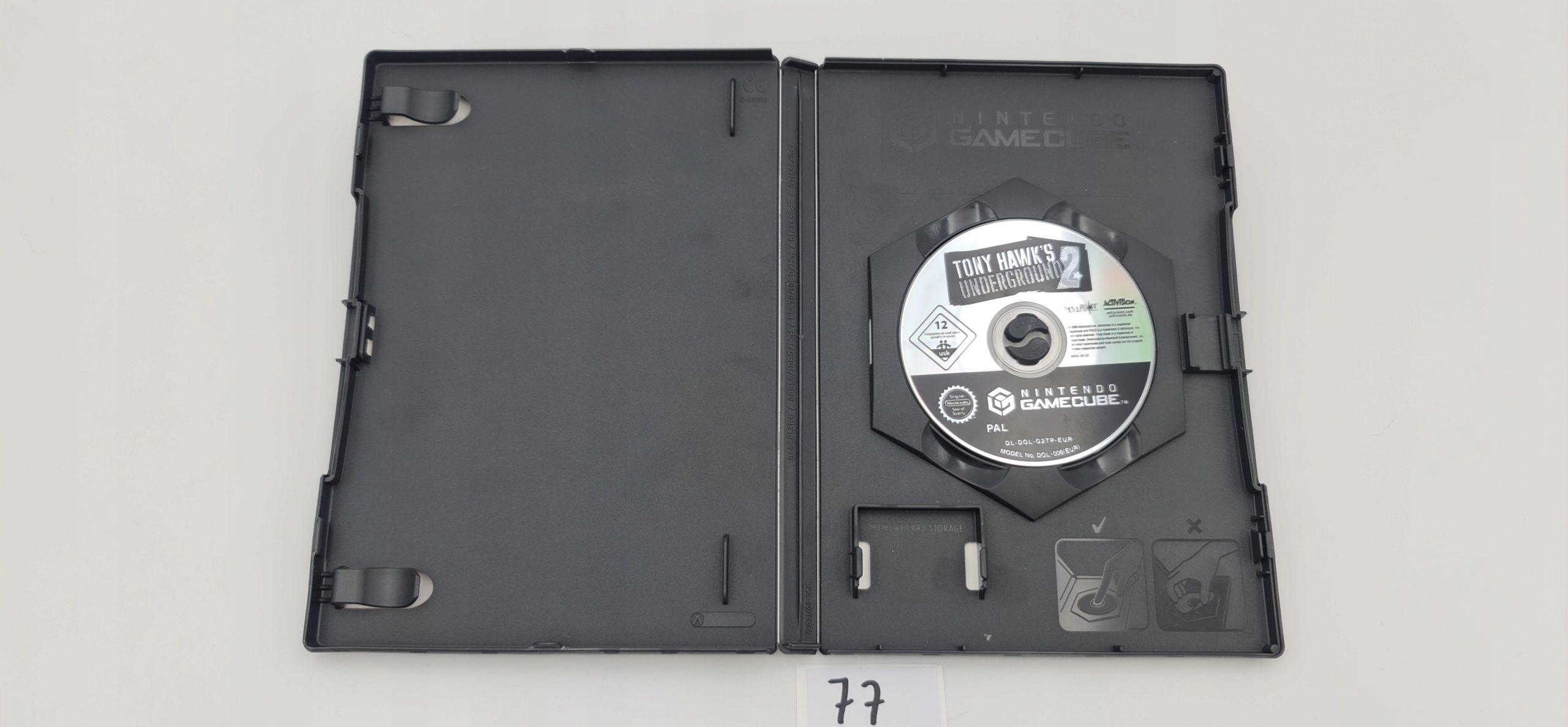 NINTENDO GAMECUBE TONY HAWK'S UNDERGROUND 2 Platforma Nintendo GameCube