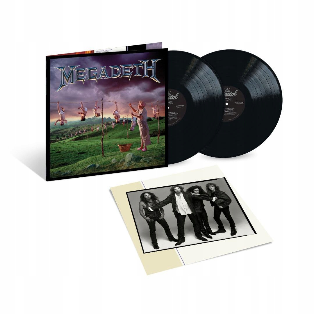 Megadeth Youthanasia 2LP 2xWINYL
