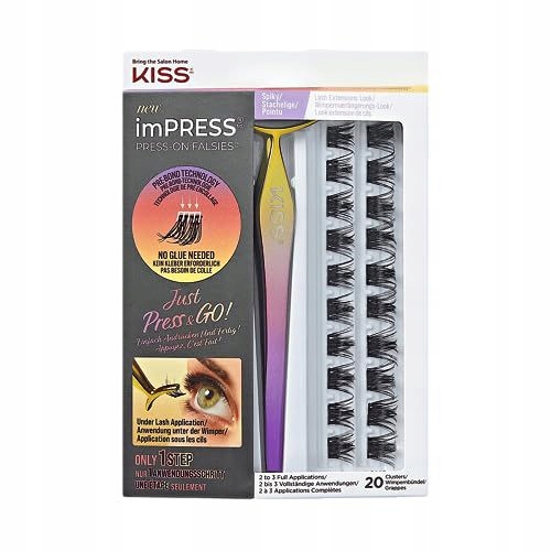 Kiss Umělé Řasy Impress NALEPovací Sada 03