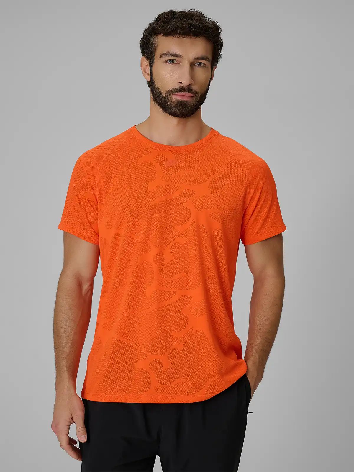 Koszulka Rowerowa 4F T-shirt Męski Na Rower Szybkoschnący L M1777 SS26