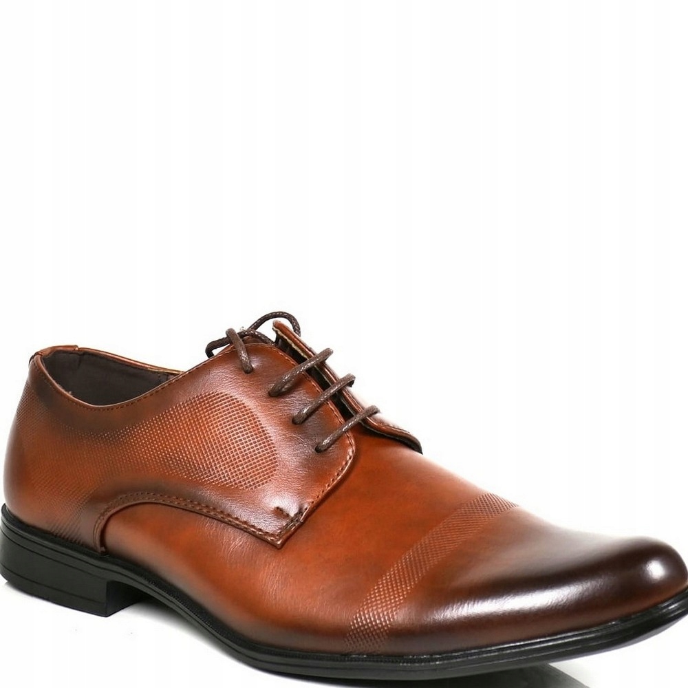 Pánské Elegantní Společenské Polobotky S Páskem, Hnědé, Módní, Velikost 42