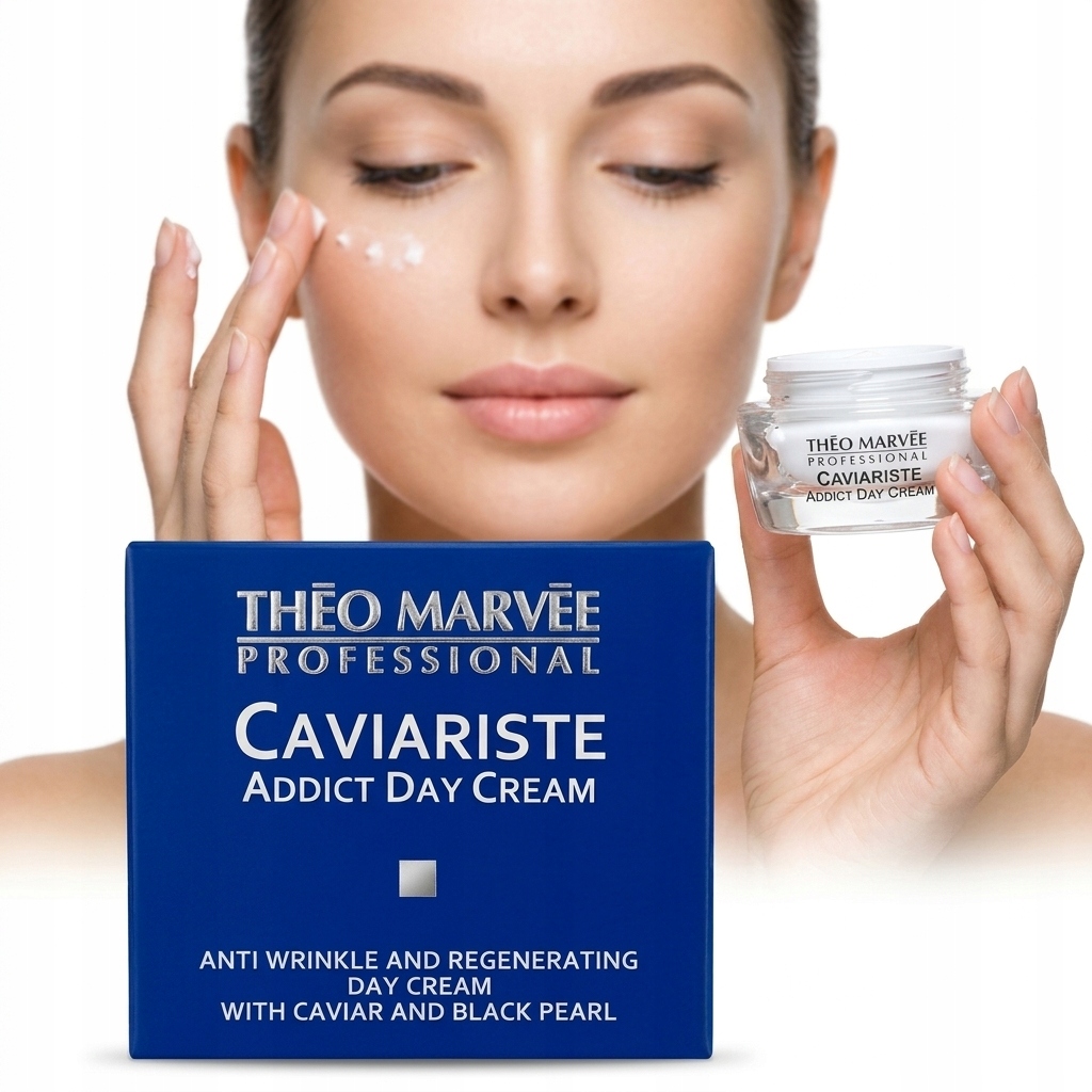 Theo Marvee Addict Cream Regenerační krém proti vráskám Kaviár Perla