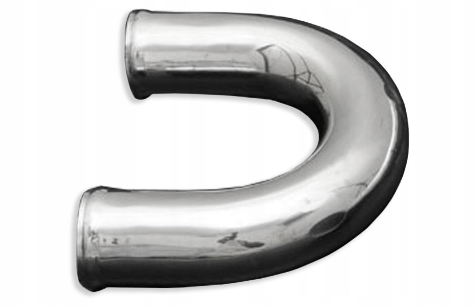 AL18060076 - Алюмінієвий лікоть 180' 76mm, 60cm