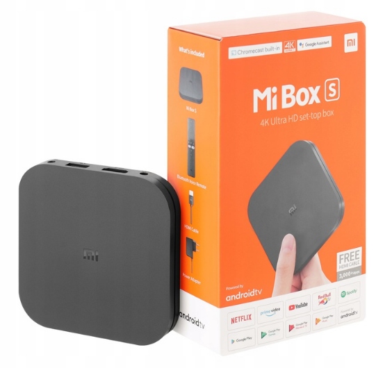 WIELOFUNKCYJNY ODTWARZACZ XIAOMI SMART 4K MI BOX 8 Cechy dodatkowe obsługa napisów polski tekst