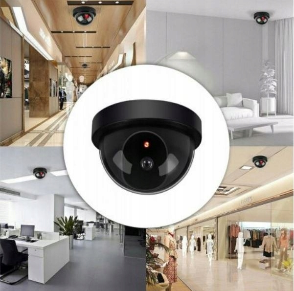 ATRAPA KAMERY PRZEMYSŁOWEJ KAMERA KOPUŁKA DIODA LED PRZEMYSŁOWA EAN (GTIN) 5908254842856