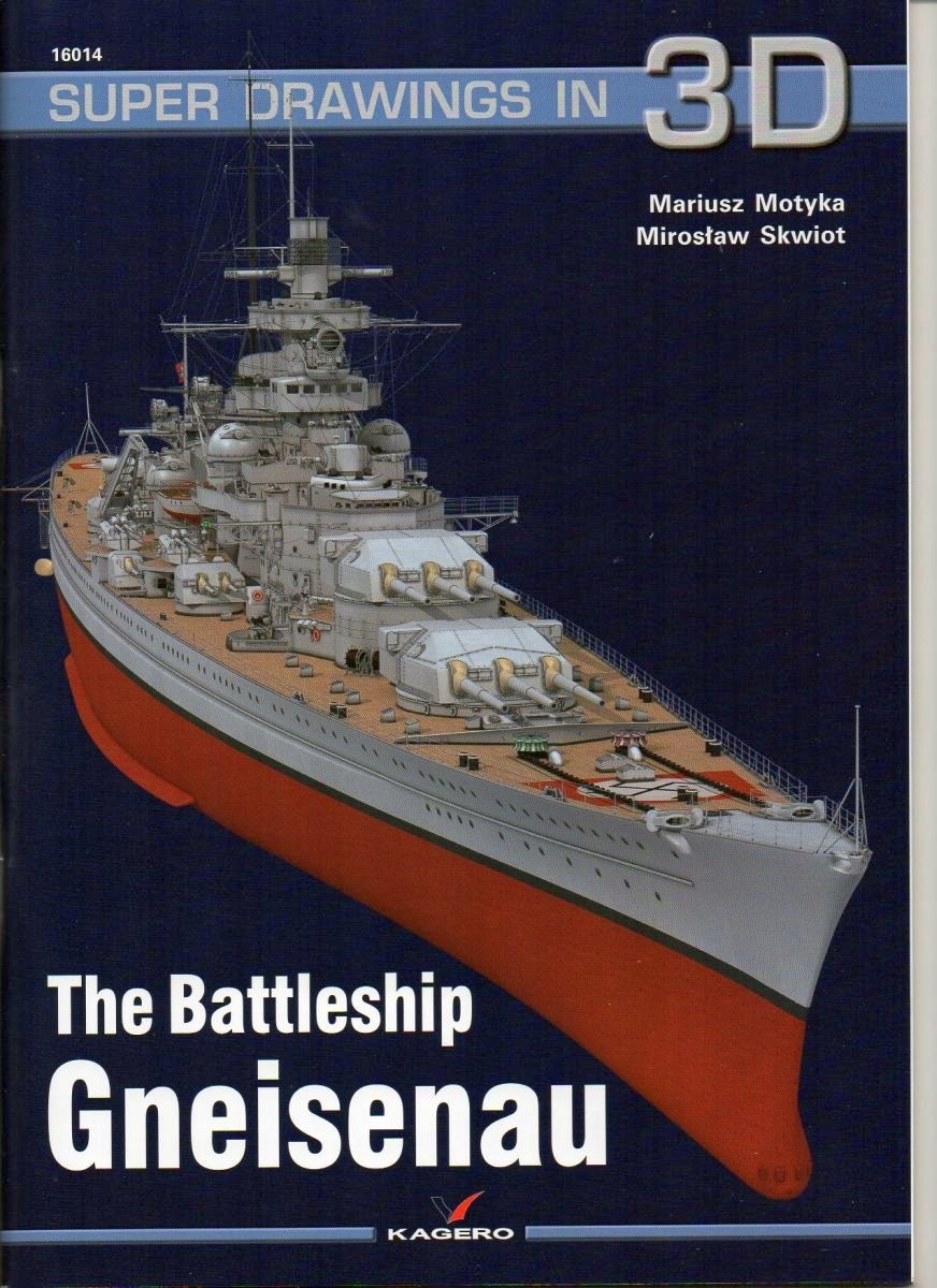 Německá bitevní loď Gneisenau Kagero 3D