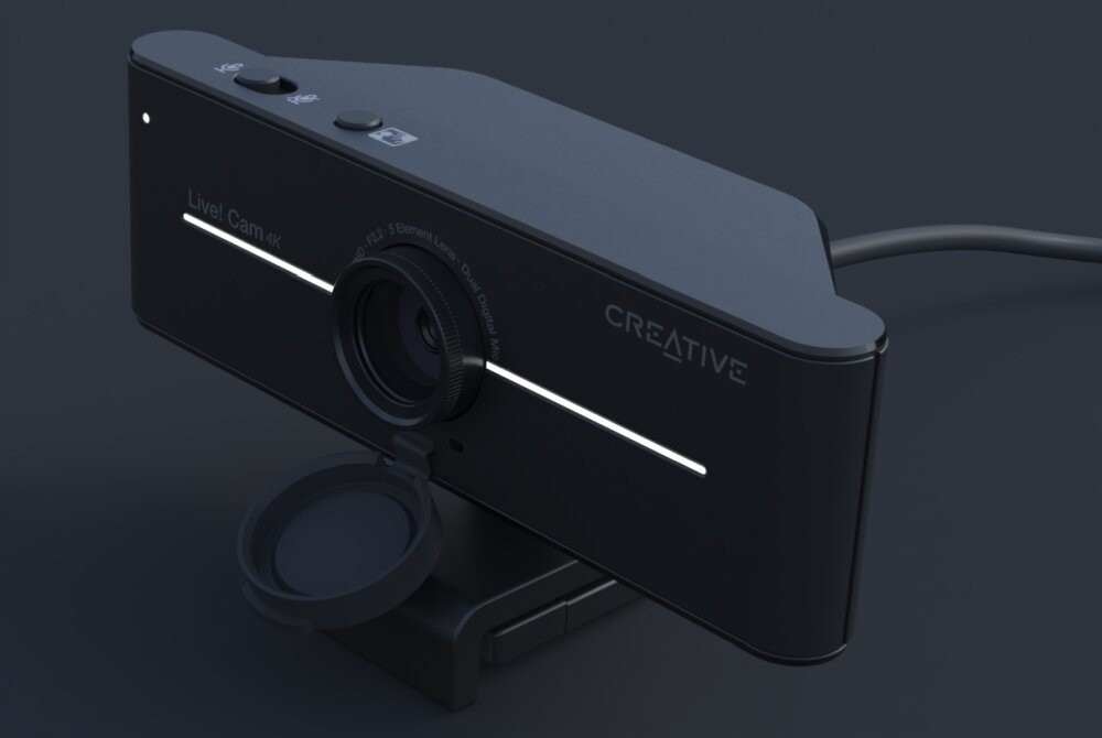 Creative LIVE! CAM SYNC 4K 本体 Creative Live! Cam Sync 4K Kamera internetowa 4K UHD z